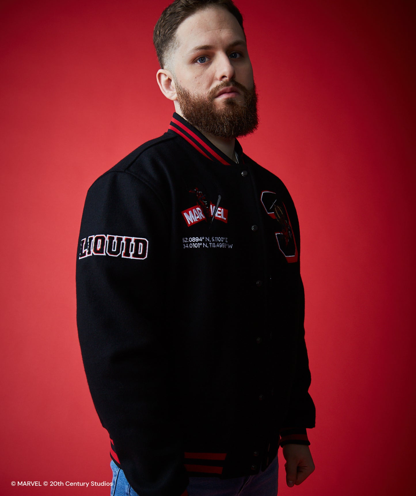 DEADPOOL VARSITY JACKET - Team Liquid