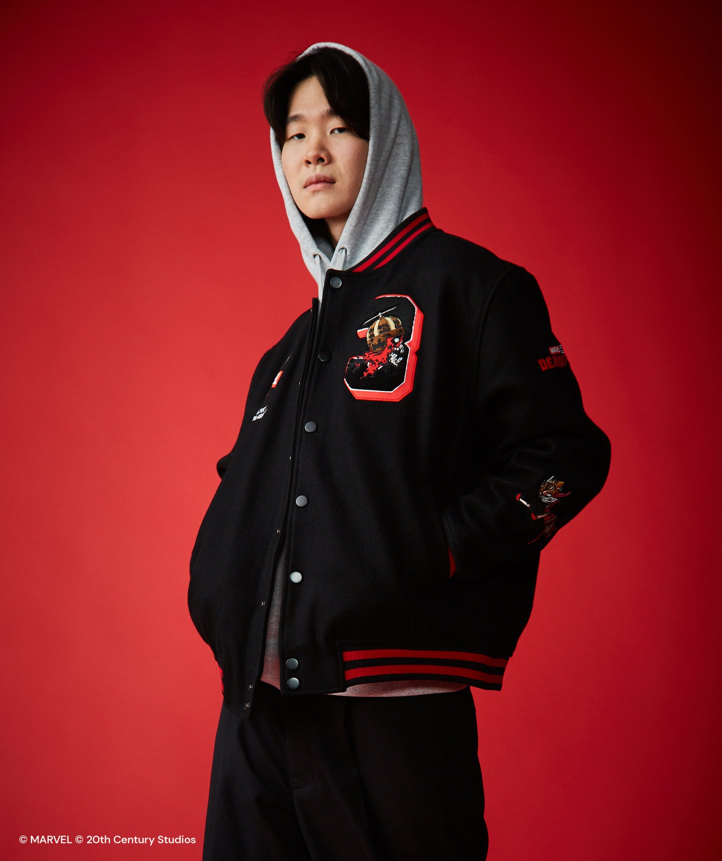 DEADPOOL VARSITY JACKET - Team Liquid