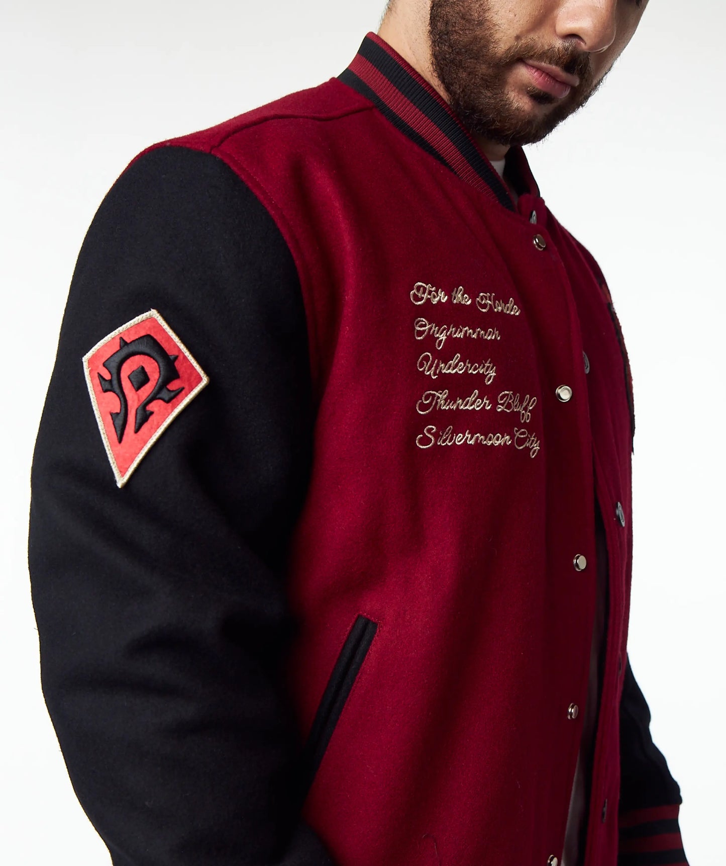 WORLD OF WARCRAFT HORDE VARSITY JACKET - Team Liquid
