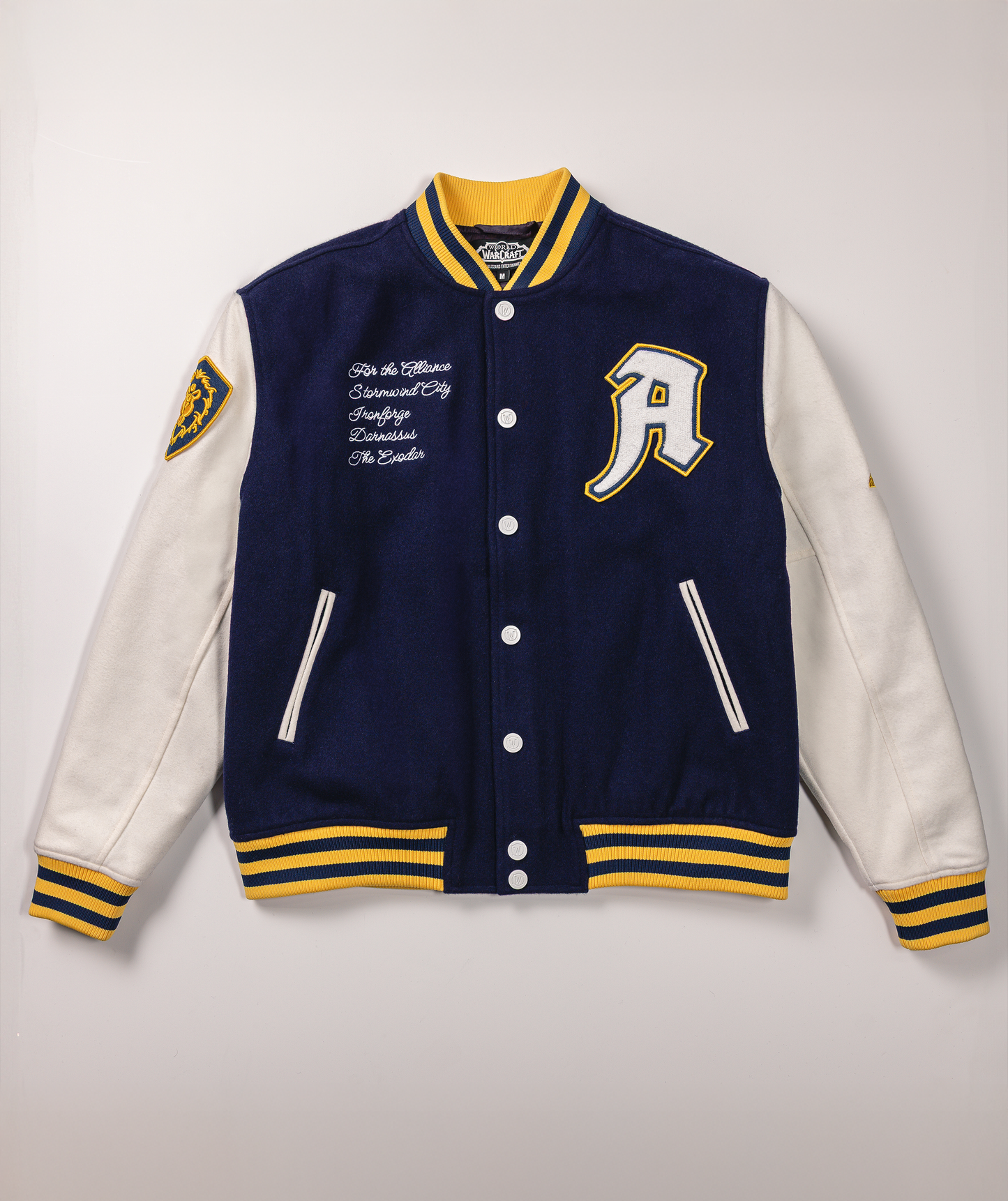 WORLD OF WARCRAFT ALLIANCE VARSITY JACKET - Team Liquid
