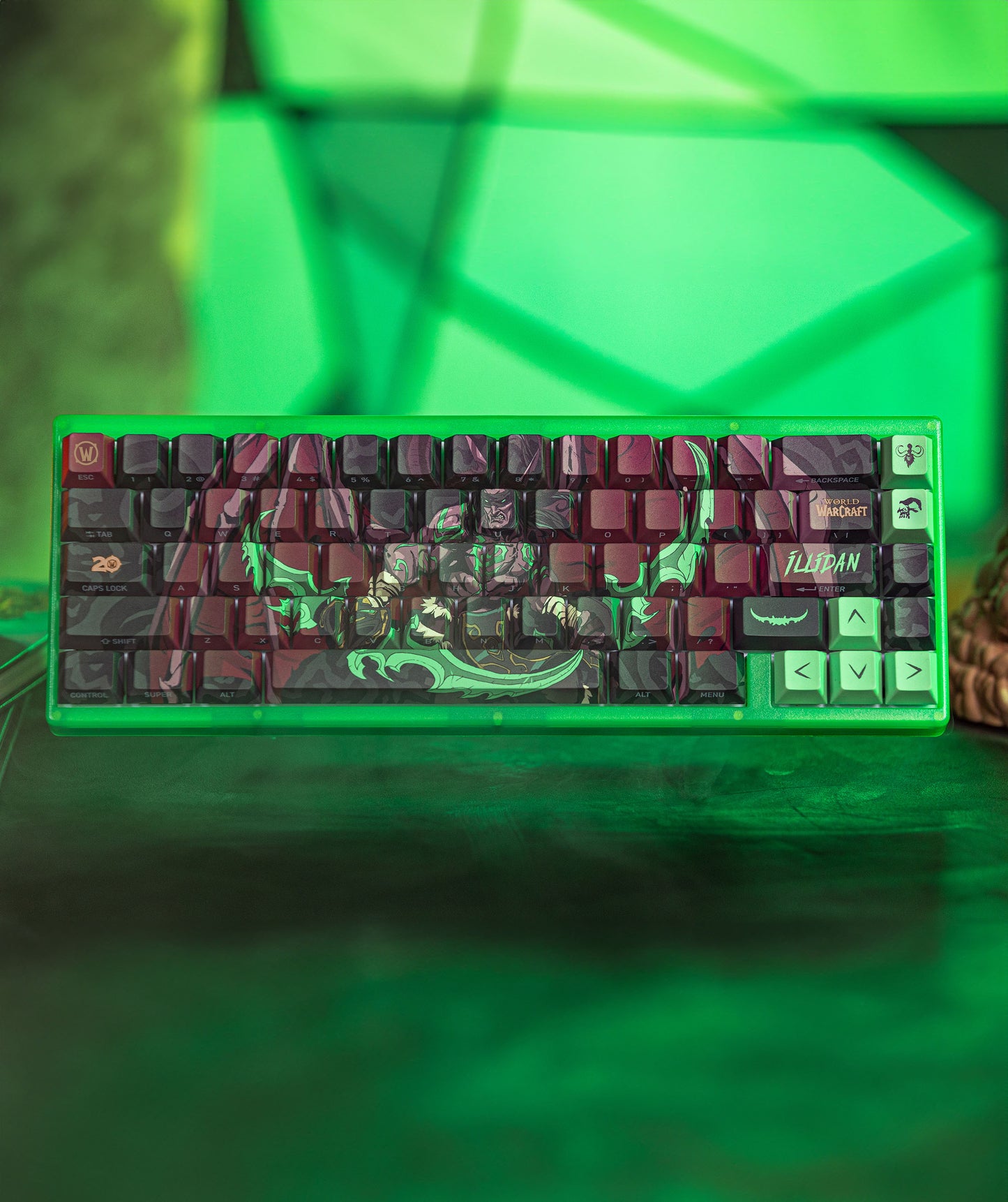 WORLD OF WARCRAFT ILLIDAN STORMRAGE KEYCAP SET - Team Liquid