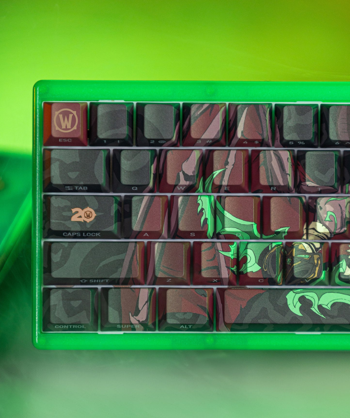 WORLD OF WARCRAFT ILLIDAN STORMRAGE KEYCAP SET - Team Liquid