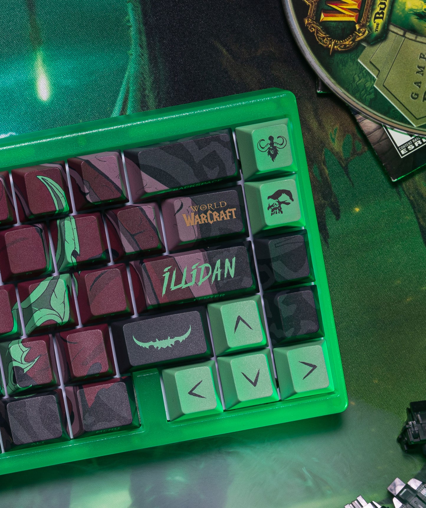 WORLD OF WARCRAFT ILLIDAN STORMRAGE KEYCAP SET - Team Liquid