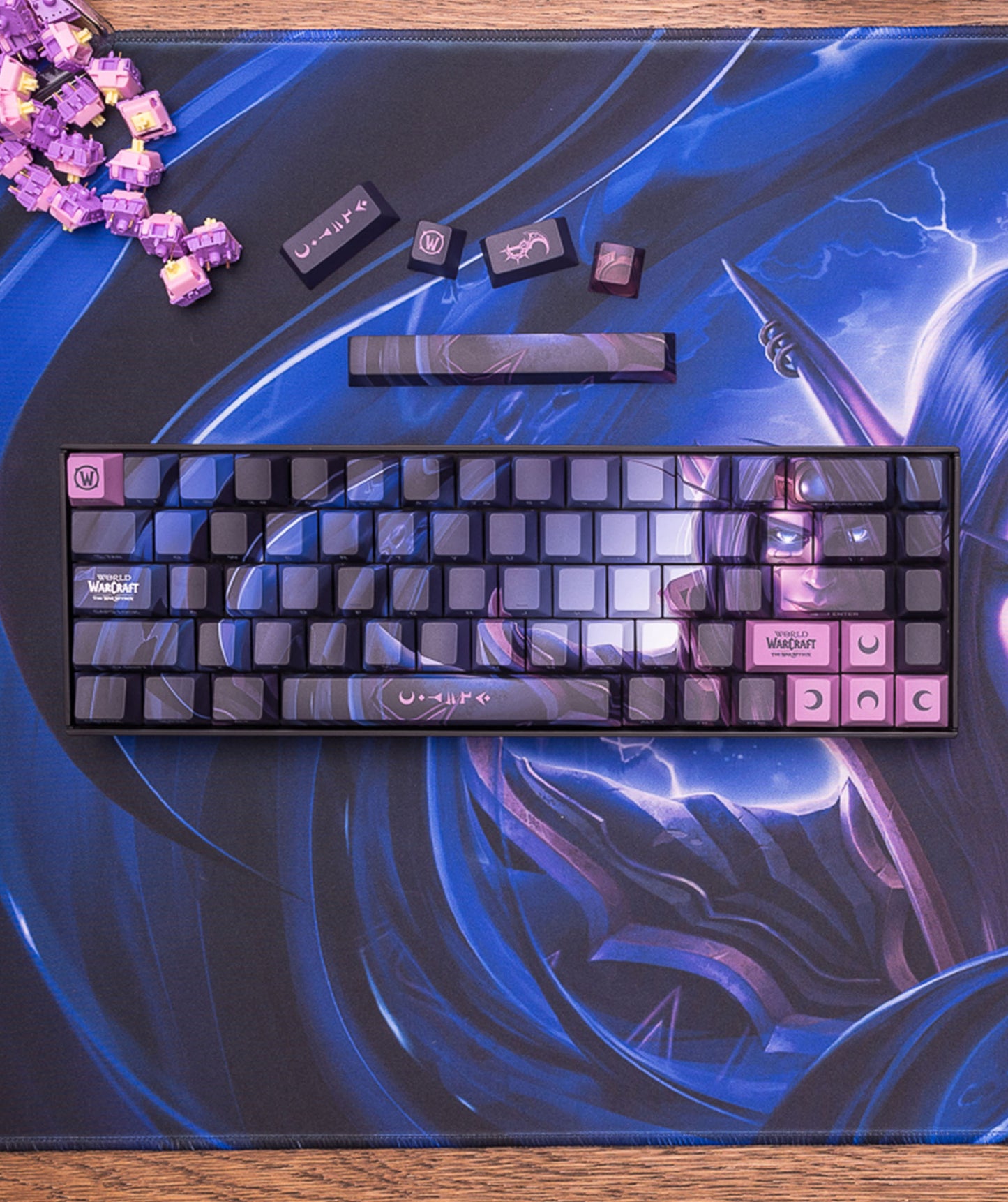 WORLD OF WARCRAFT XAL'ATATH KEYCAP SET - Team Liquid