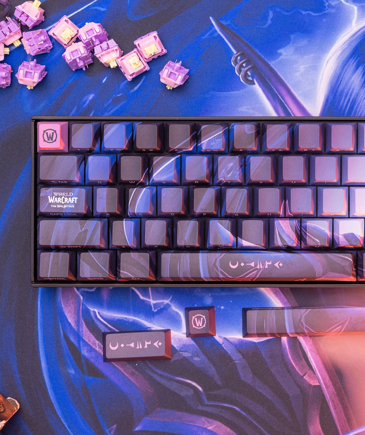 WORLD OF WARCRAFT XAL'ATATH KEYCAP SET - Team Liquid