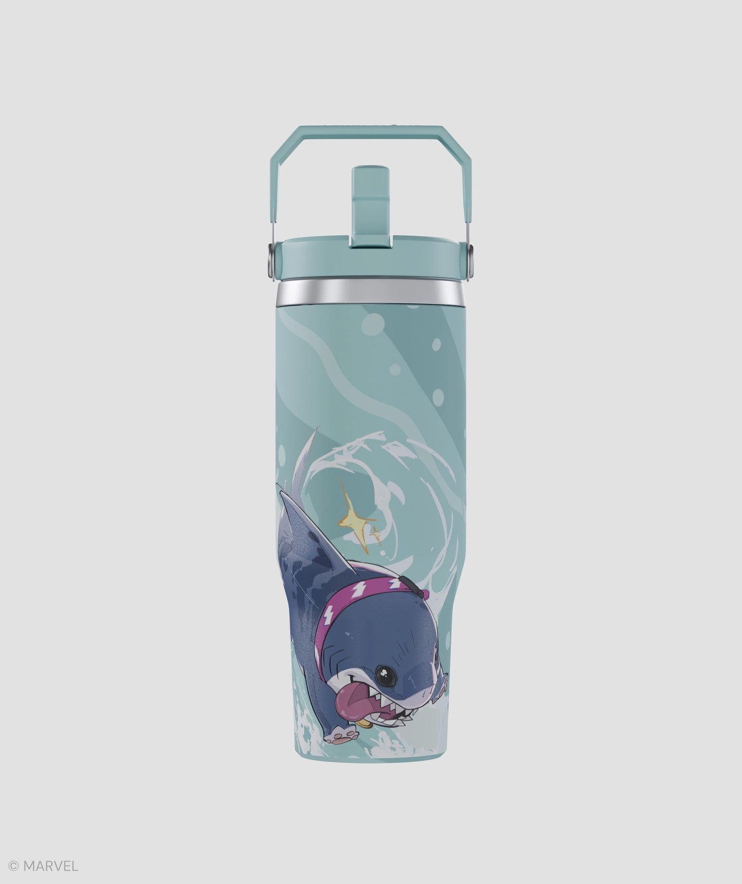 MARVEL RIVALS JEFF THE LAND SHARK TUMBLER - Team Liquid