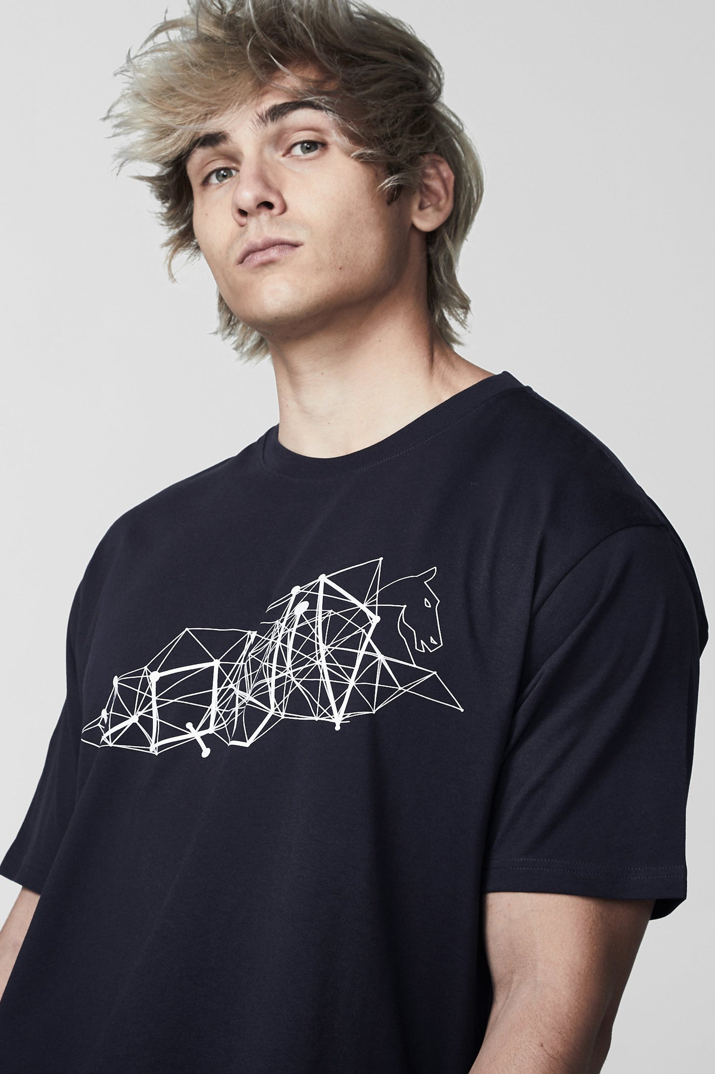 TEAM LIQUID WIREFRAME SHORT SLEEVE TEE - NAVY - Team Liquid