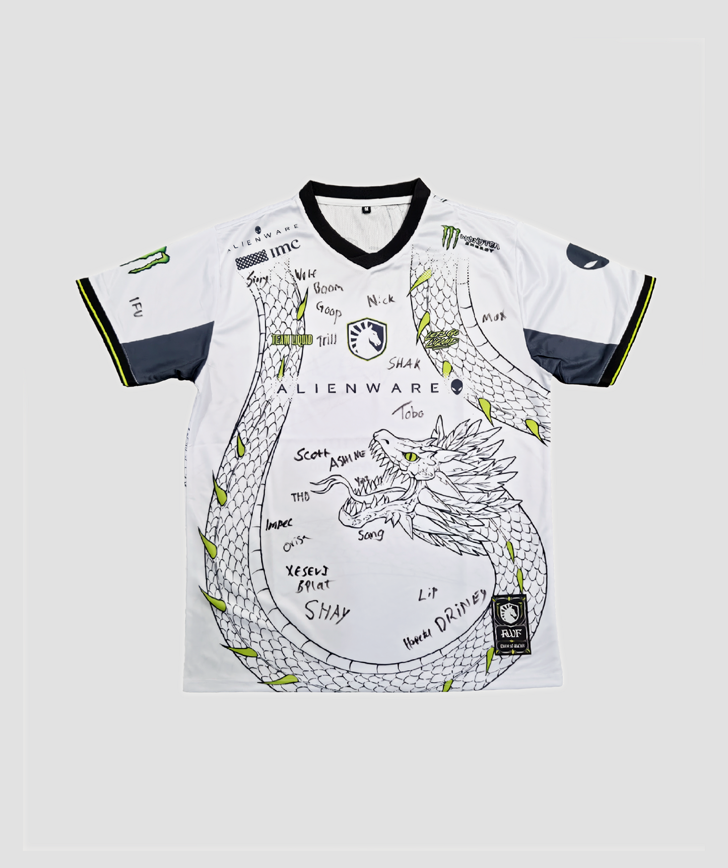 RWF ULA TEK - LIMITED EDITION ULA'TEK JERSEY WITH GUILD SIGNATURES