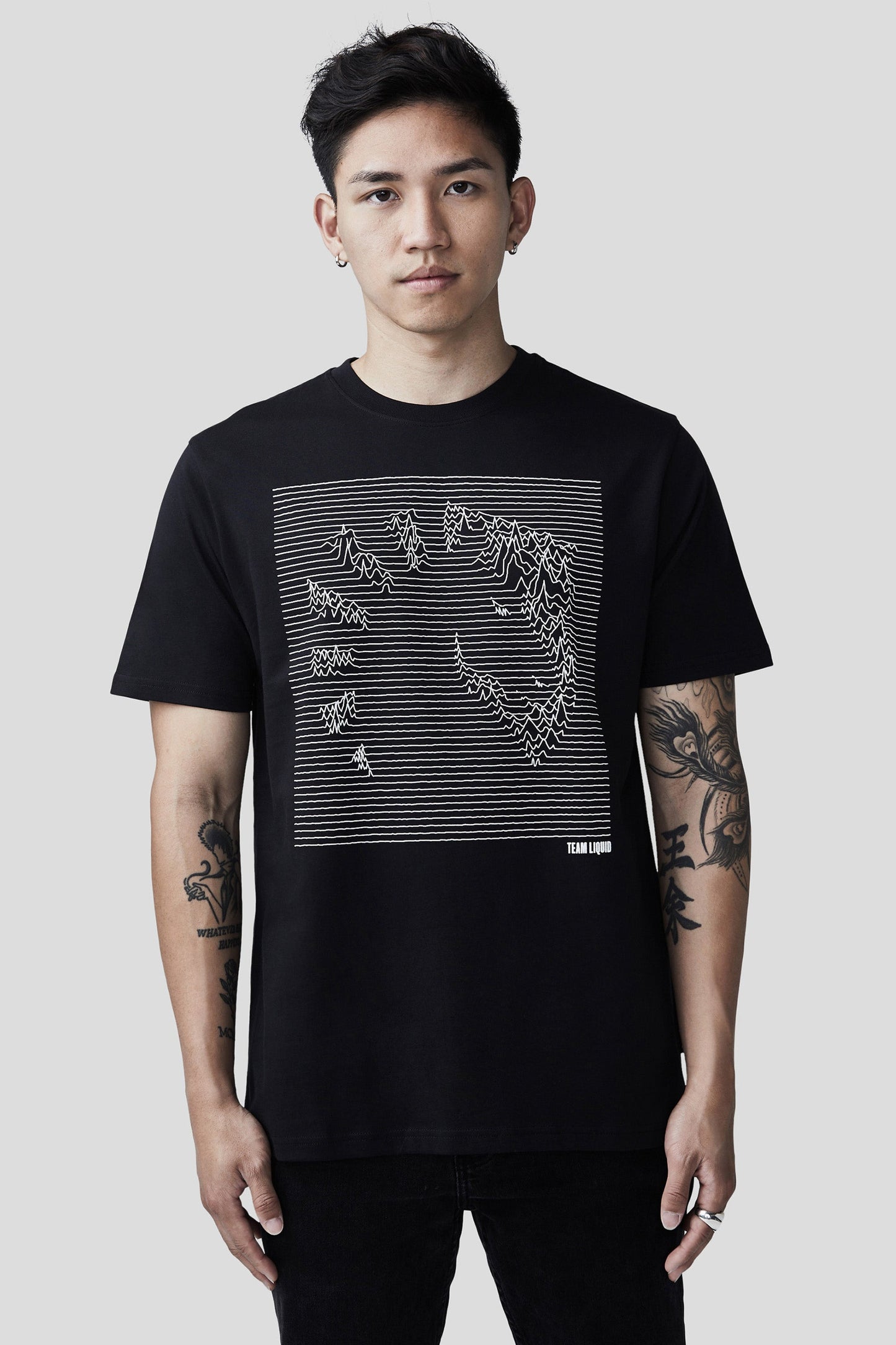 TEAM LIQUID PULSAR HORSE SHORT SLEEVE TEE - BLACK - Team Liquid