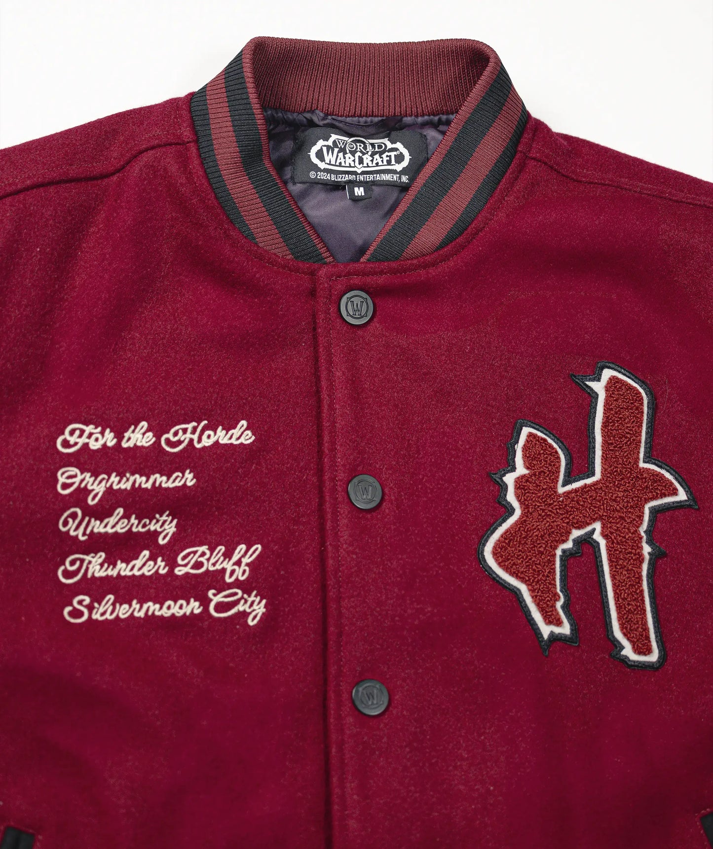 WORLD OF WARCRAFT HORDE VARSITY JACKET - Team Liquid