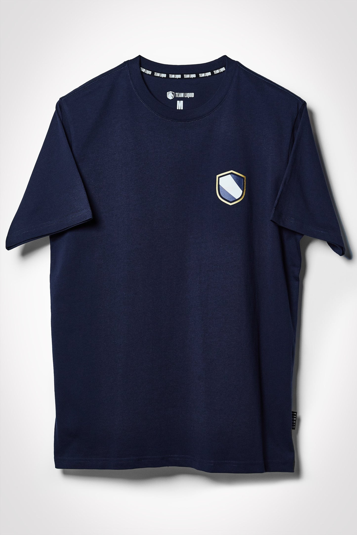 SHIELD EMBLEM SHORT SLEEVE TEE - NAVY - Team Liquid