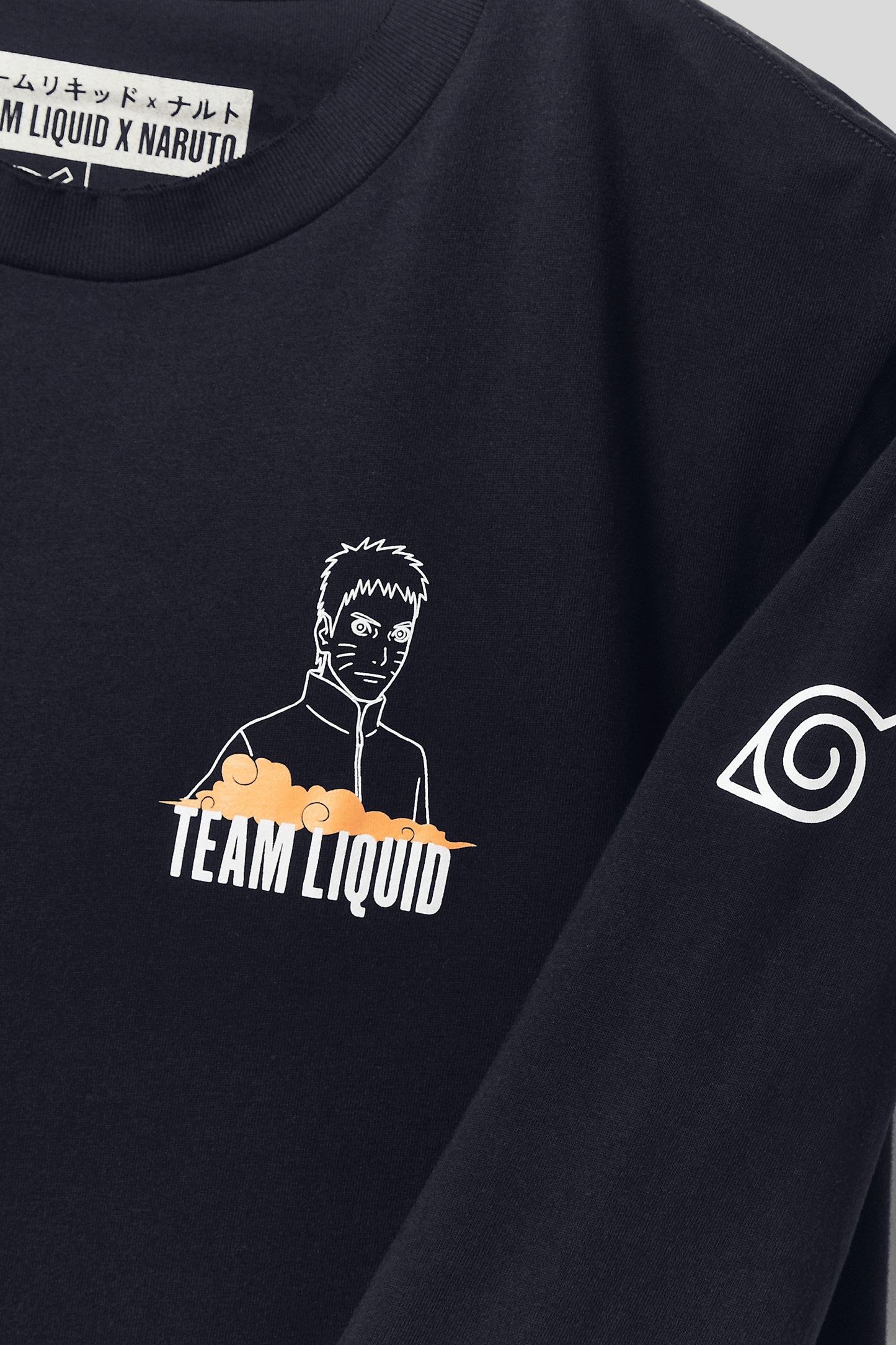 LIQUID X NARUTO 20Y GENERATION UZUMAKI LONG SLEEVE TEE - Team Liquid