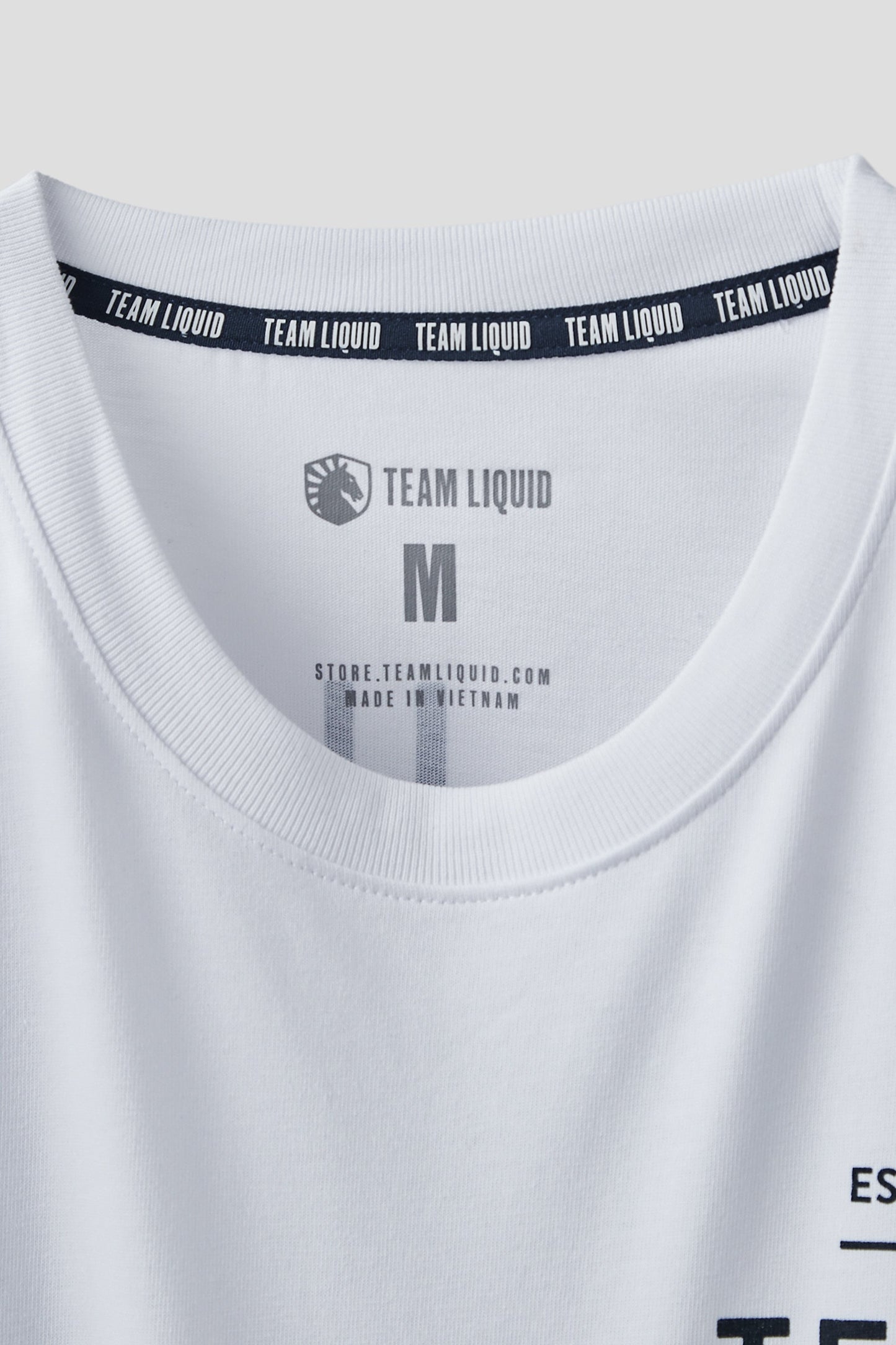 TEAM LIQUID ORIGIN SHORT SLEEVE TEE - WHITE - Team Liquid