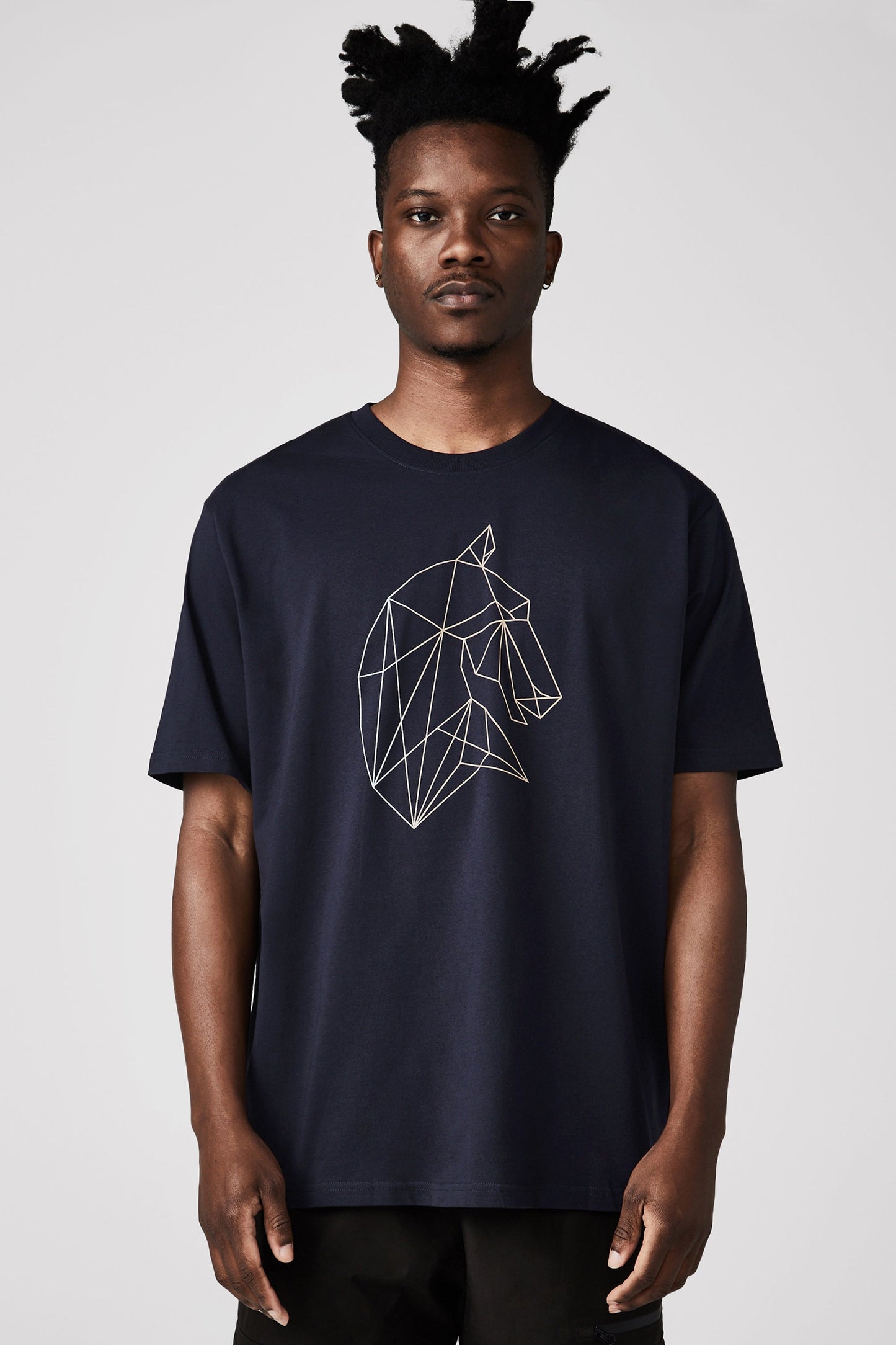 CAVALO SHORT SLEEVE TEE - NAVY - Team Liquid
