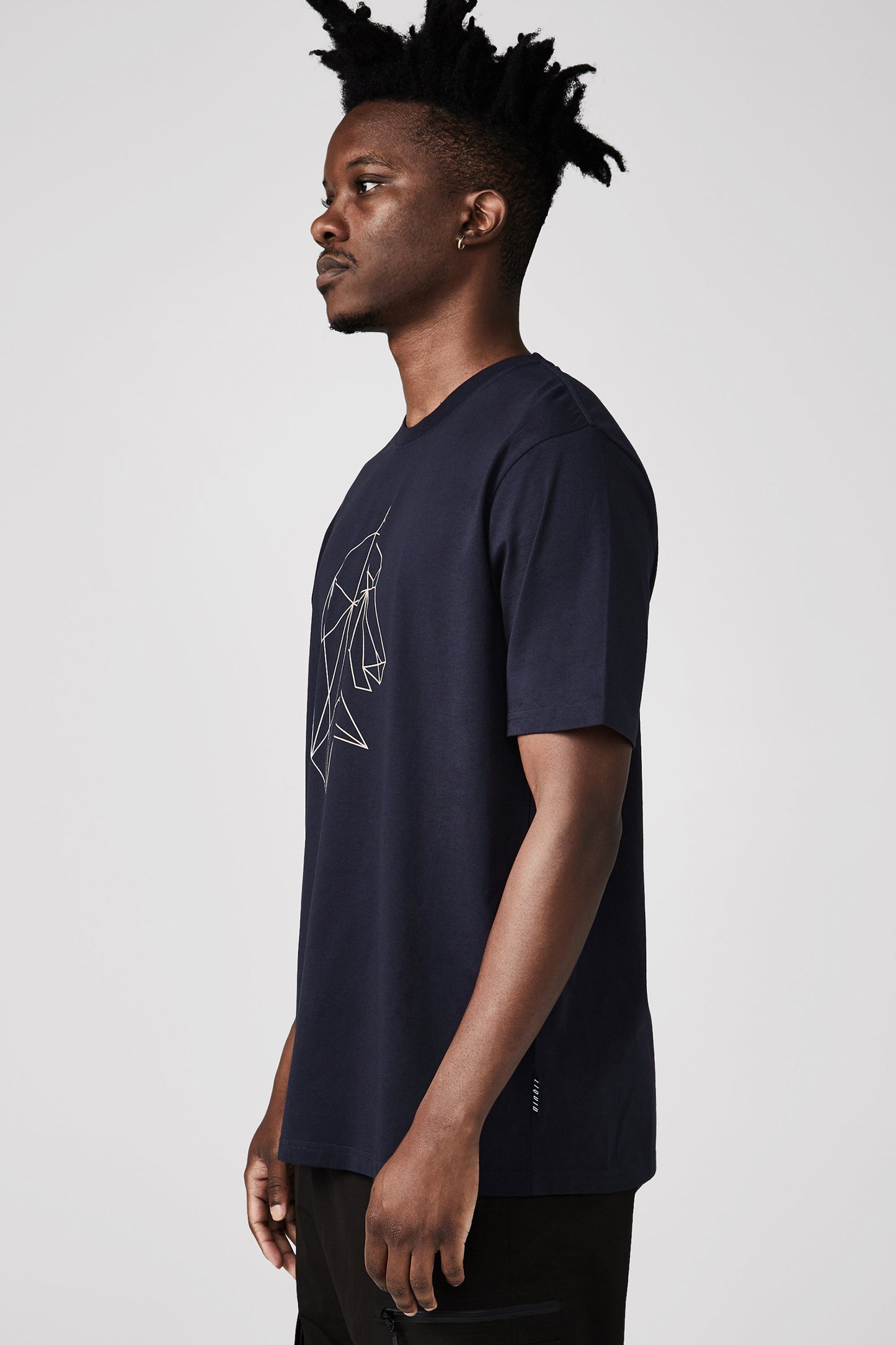 CAVALO SHORT SLEEVE TEE - NAVY - Team Liquid
