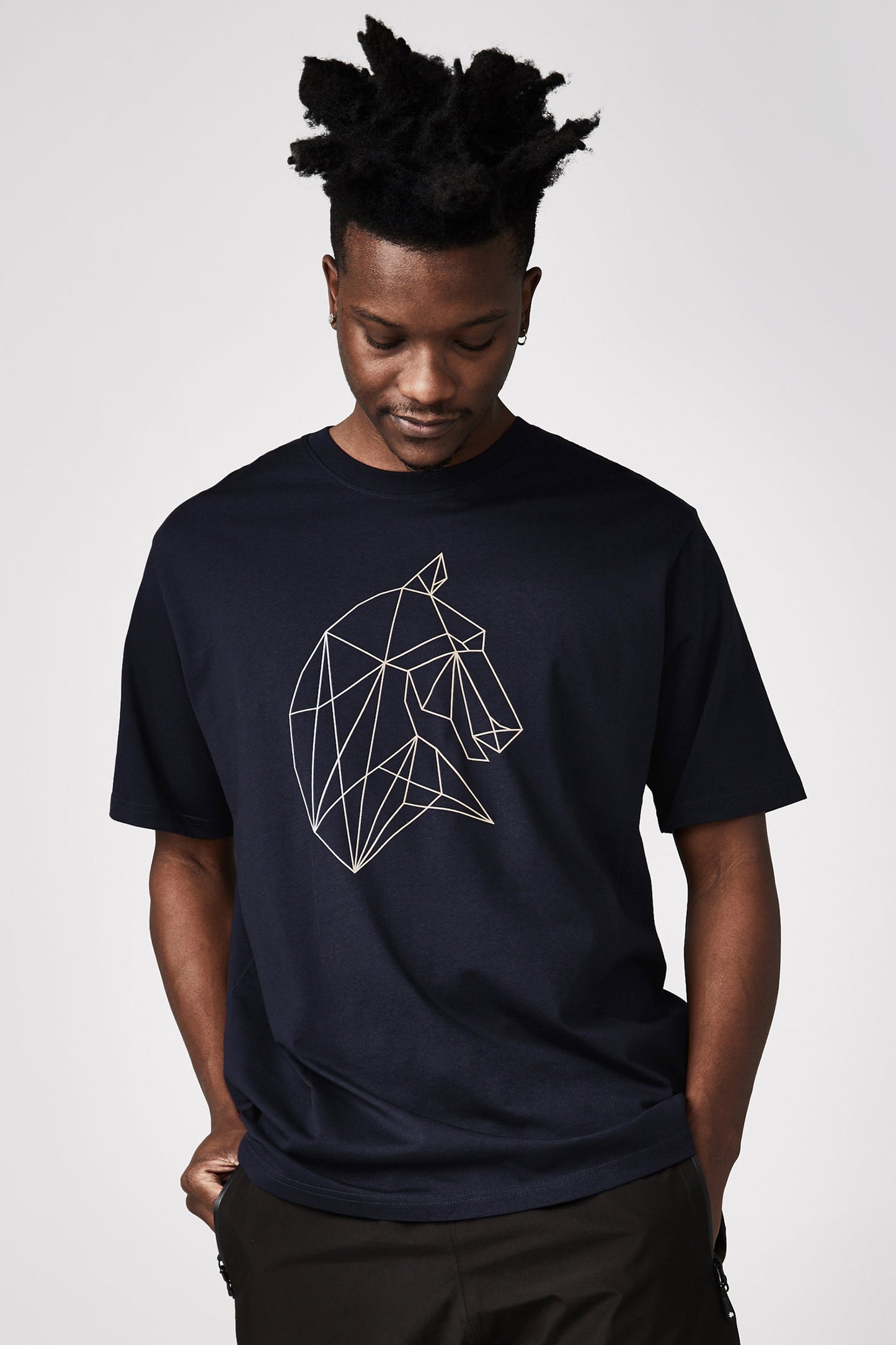 CAVALO SHORT SLEEVE TEE - NAVY - Team Liquid