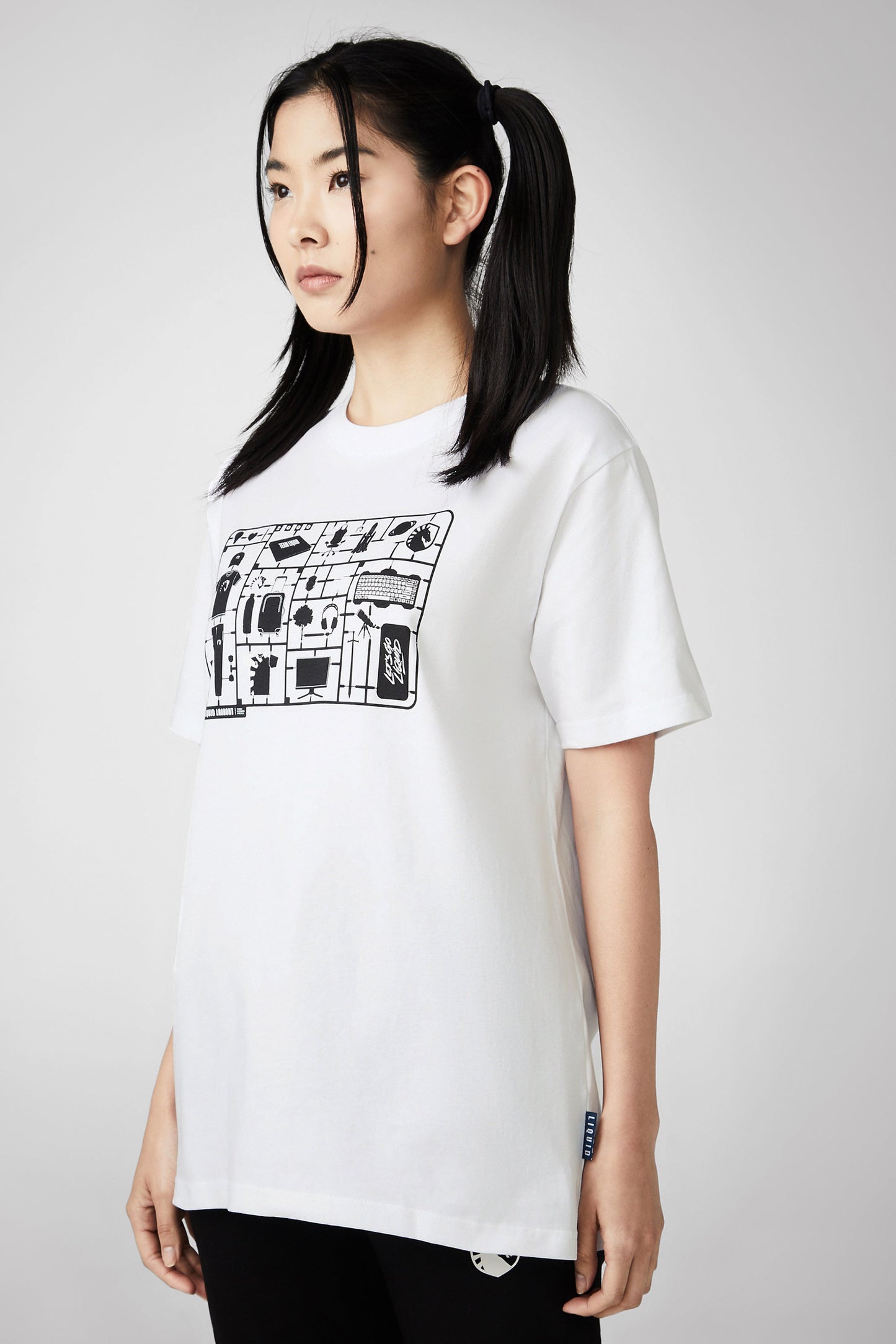 LIQUID LOADOUT SHORT SLEEVE TEE - WHITE - Team Liquid