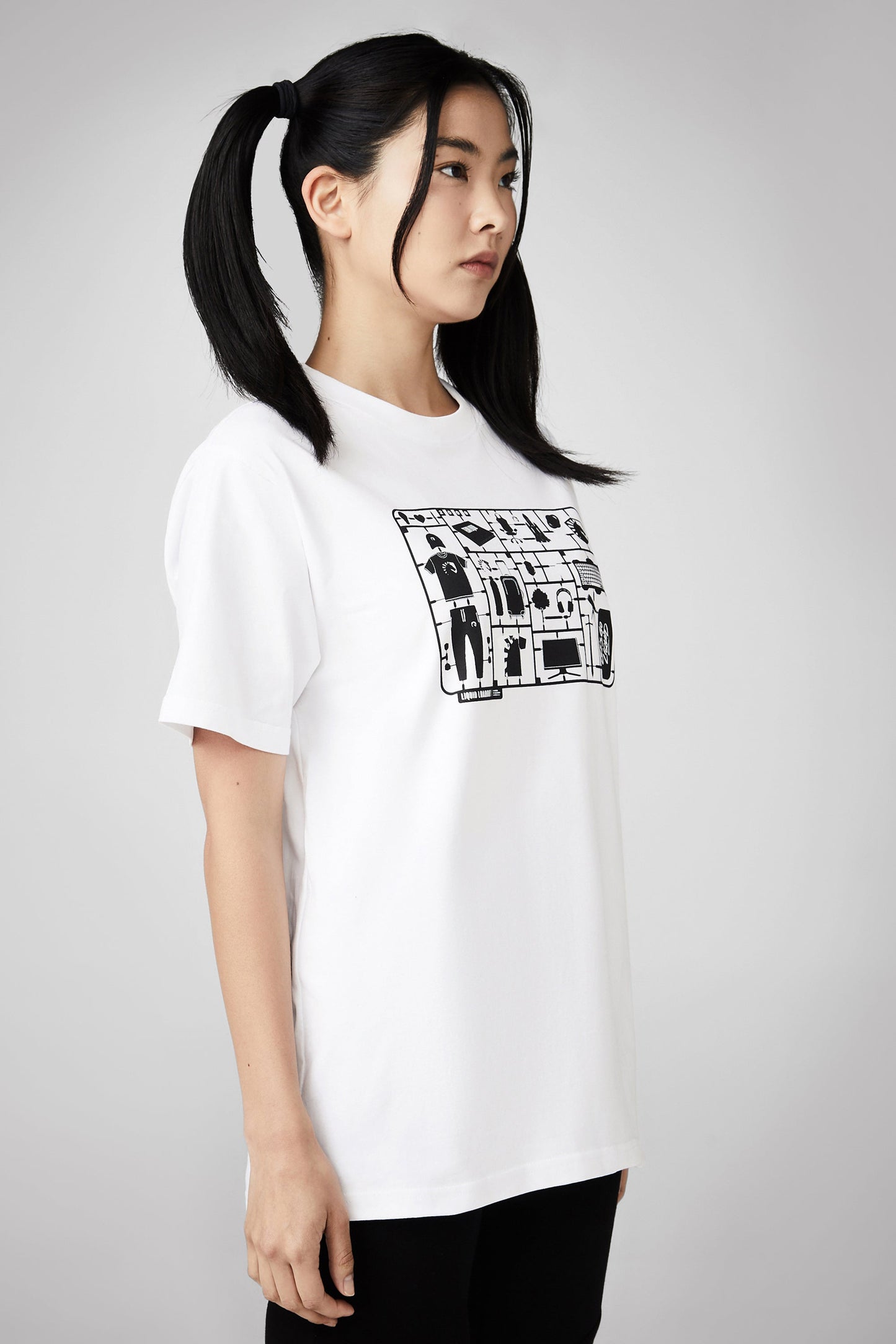 LIQUID LOADOUT SHORT SLEEVE TEE - WHITE - Team Liquid