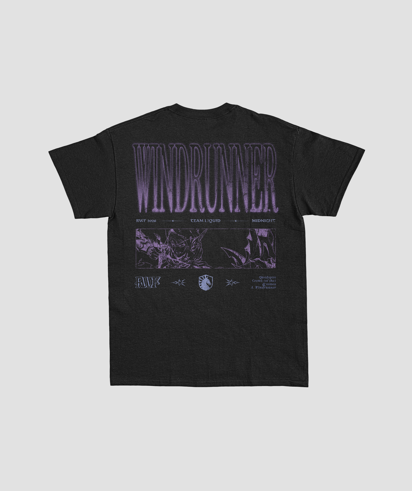 RWF - MIDNIGHT WINDRUNNER TEE - Team Liquid
