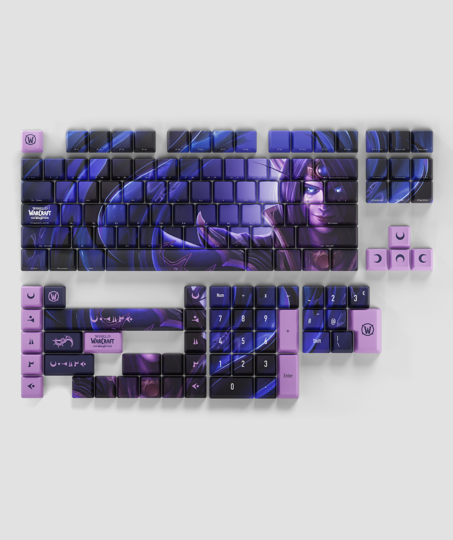 WORLD OF WARCRAFT XAL'ATATH KEYCAP SET - Team Liquid