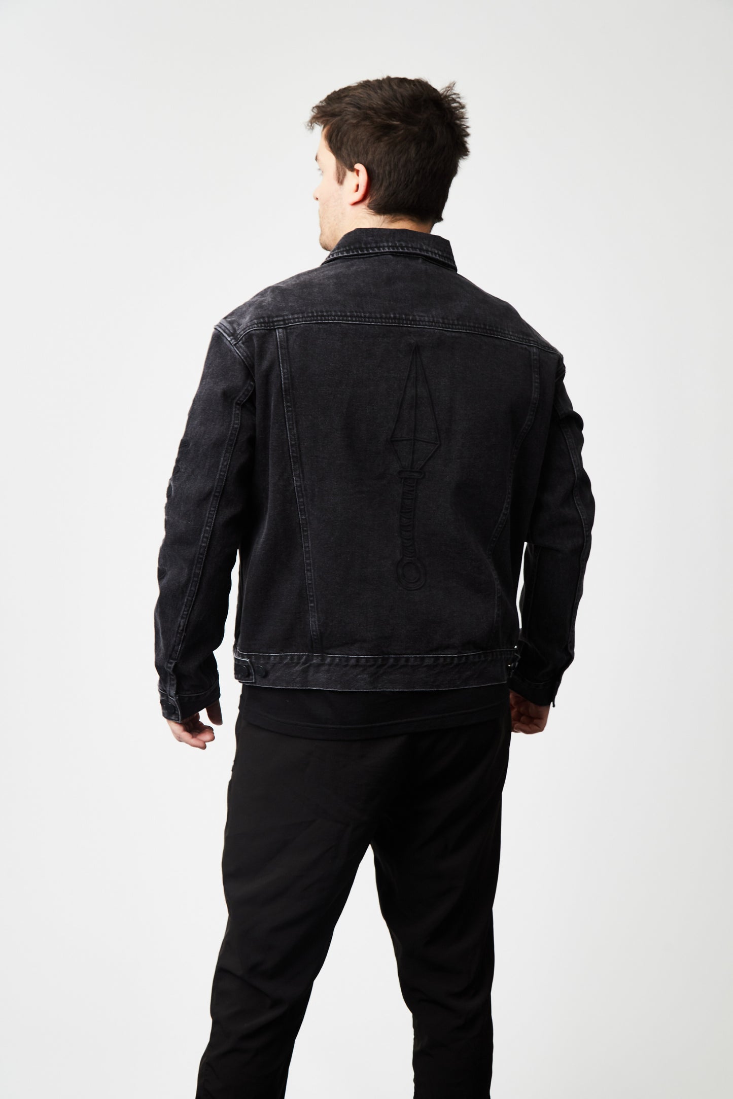 LIQUID x NARUTO LEAF VILLAGE DENIM JACKET - Team Liquid