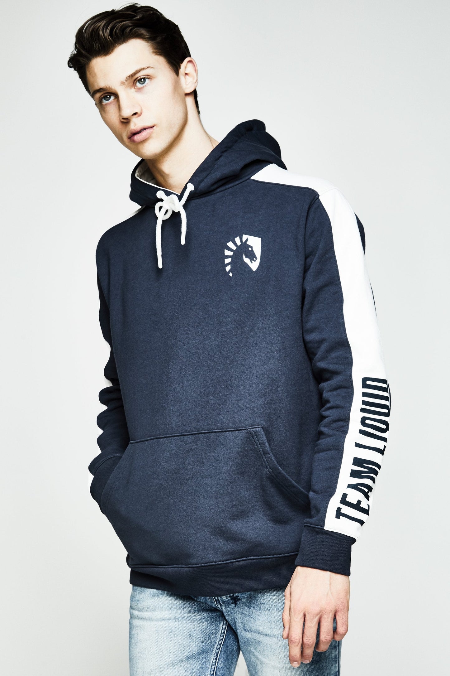 LIQUID COLOR BLOCKING HOODIE - Team Liquid