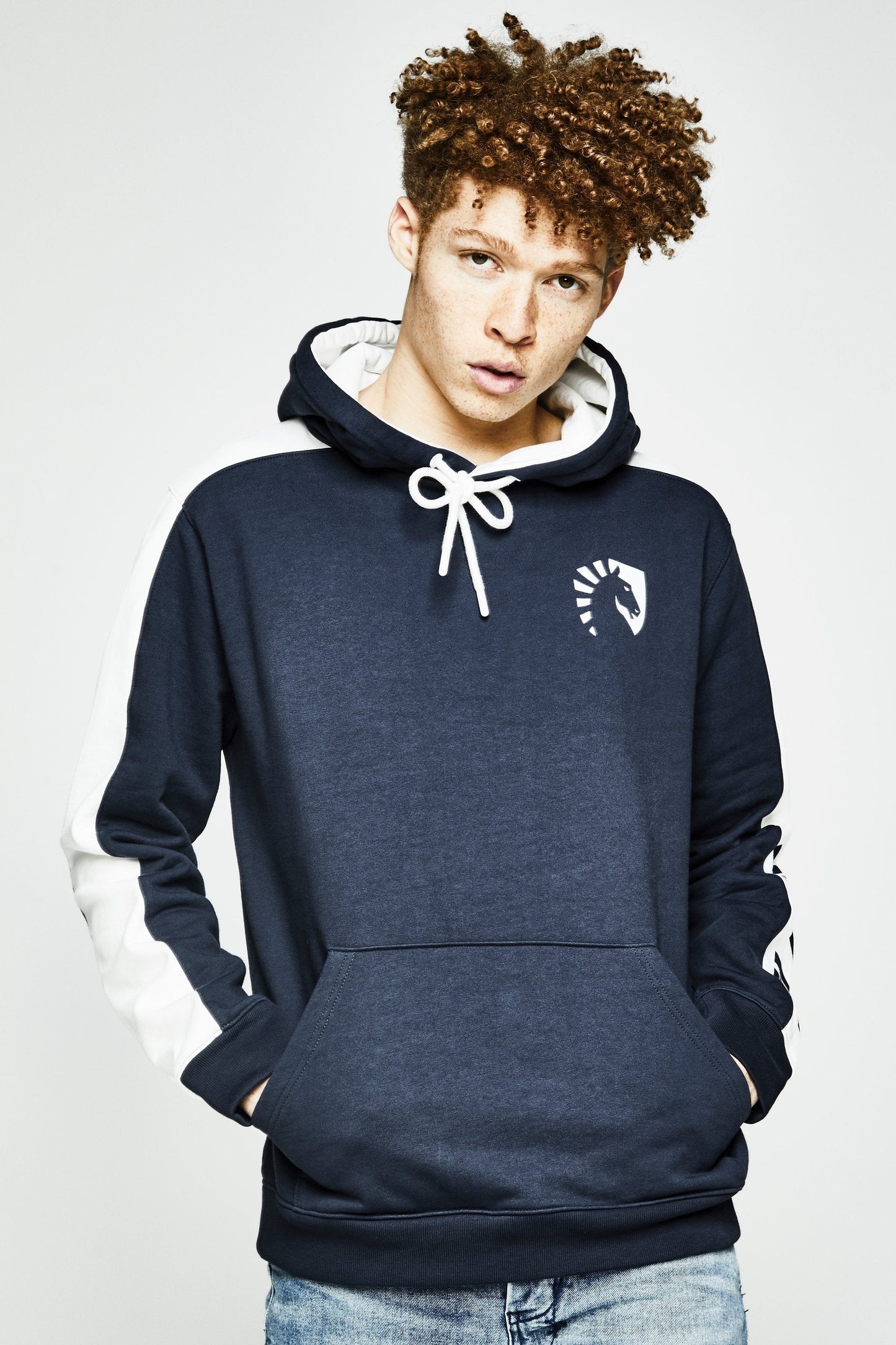 LIQUID COLOR BLOCKING HOODIE - Team Liquid