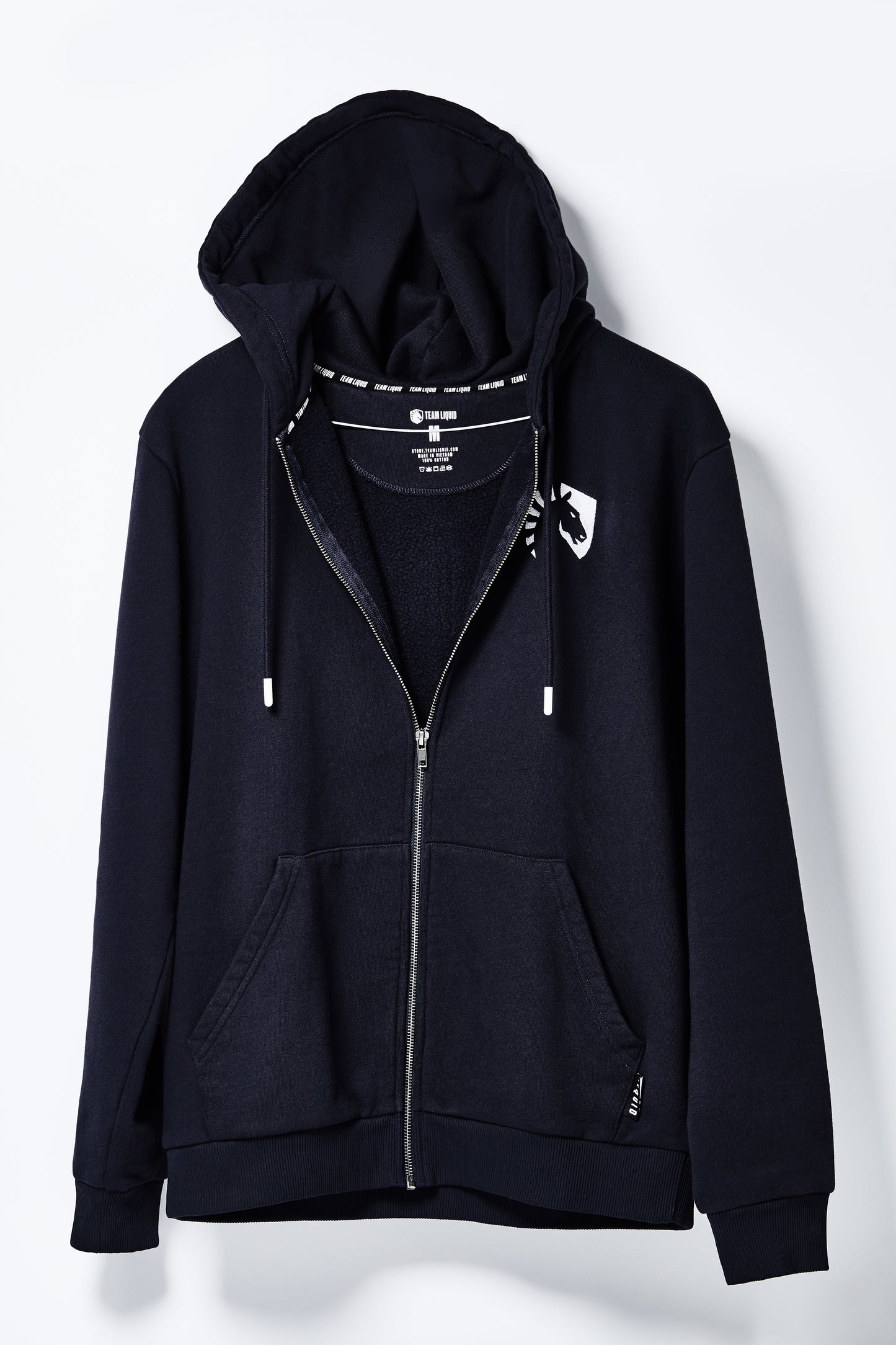 LIQUID CREST ZIP UP HOODIE - Team Liquid