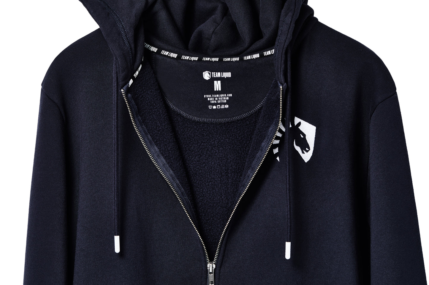 LIQUID CREST ZIP UP HOODIE - Team Liquid