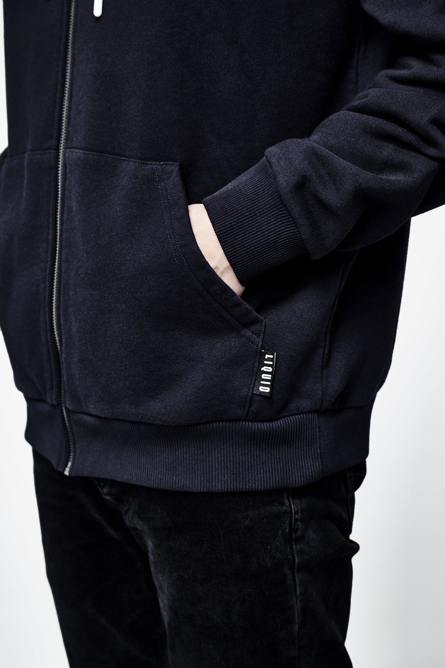 LIQUID CREST ZIP UP HOODIE - Team Liquid