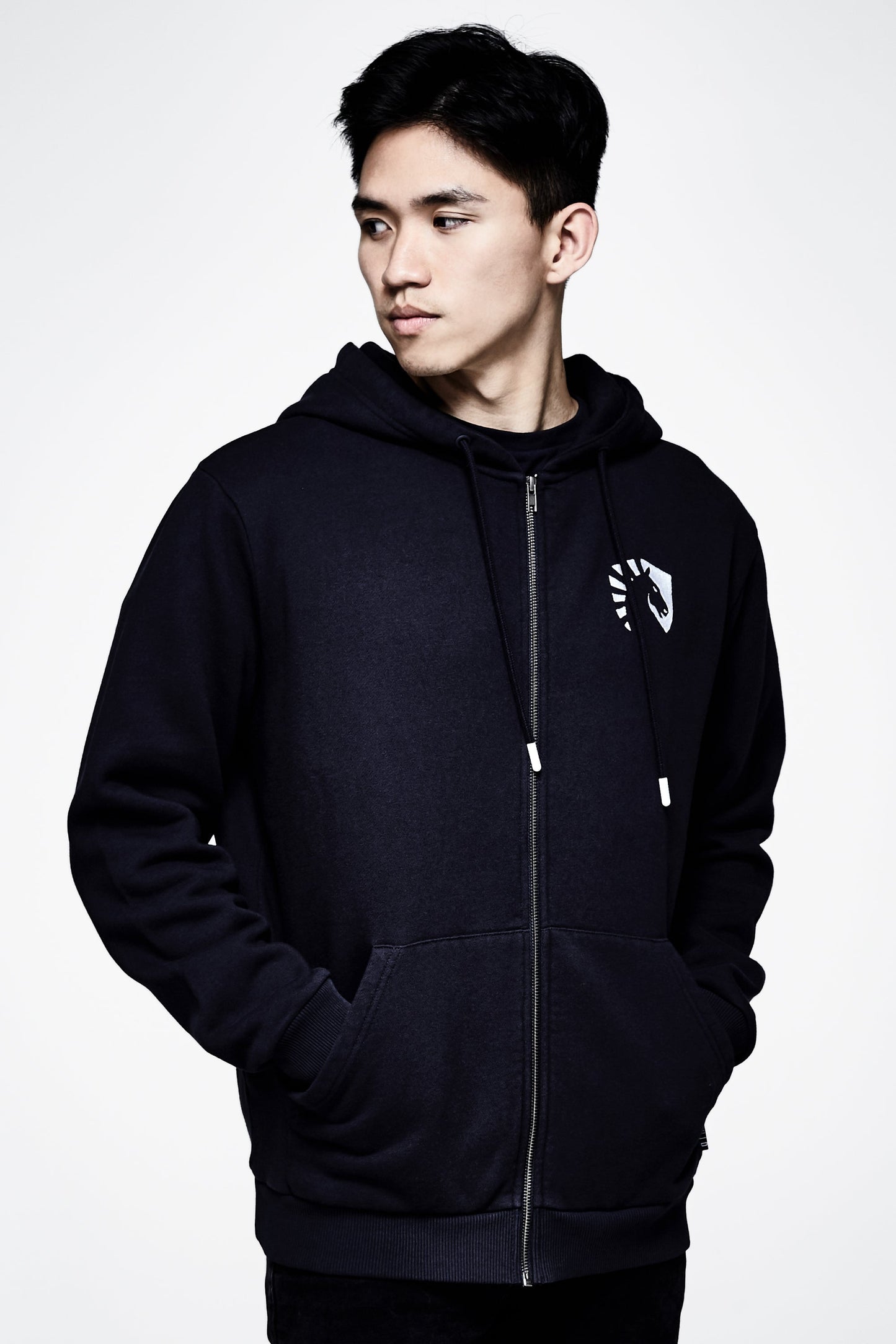 LIQUID CREST ZIP UP HOODIE - Team Liquid