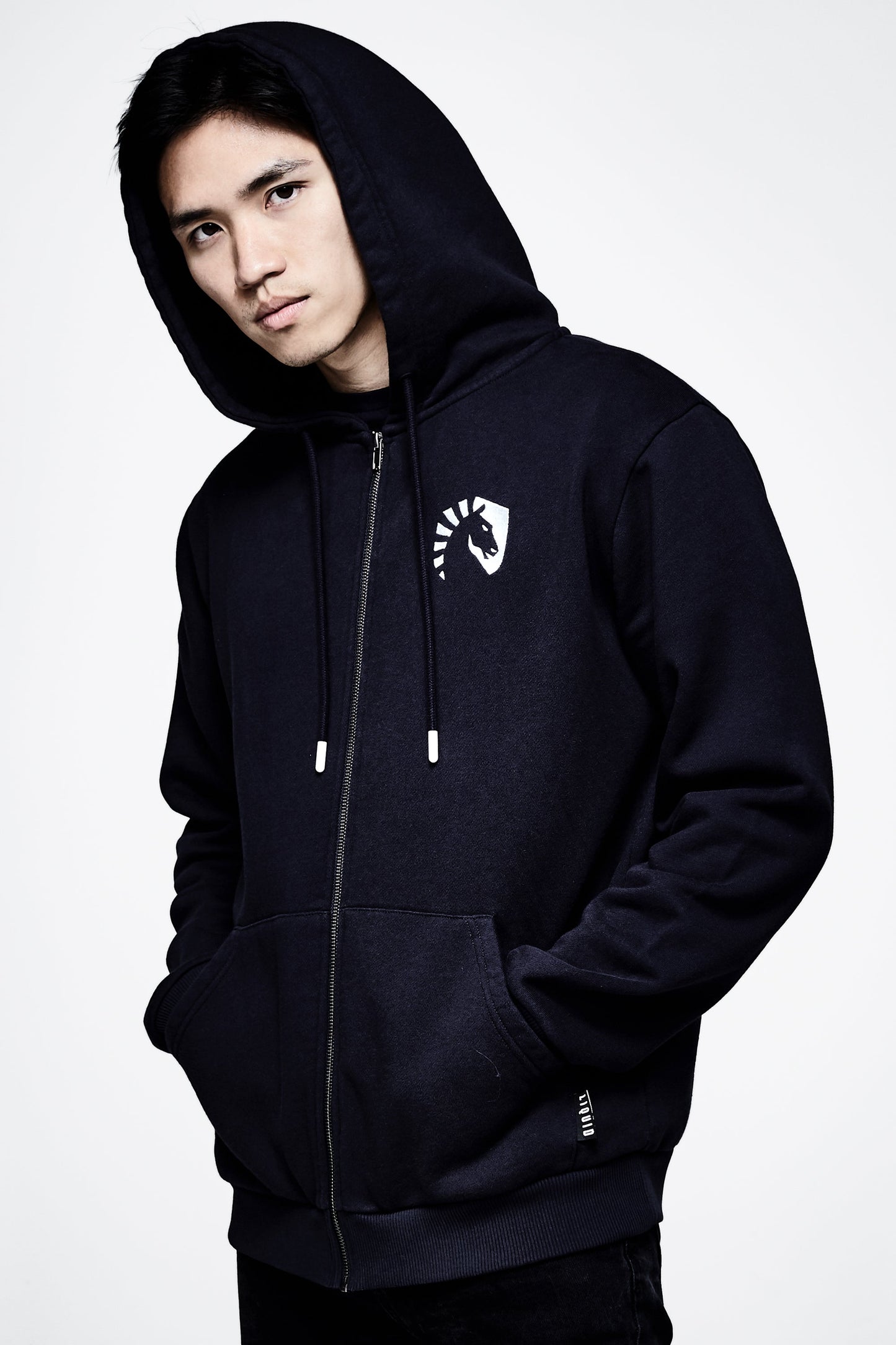 LIQUID CREST ZIP UP HOODIE - Team Liquid