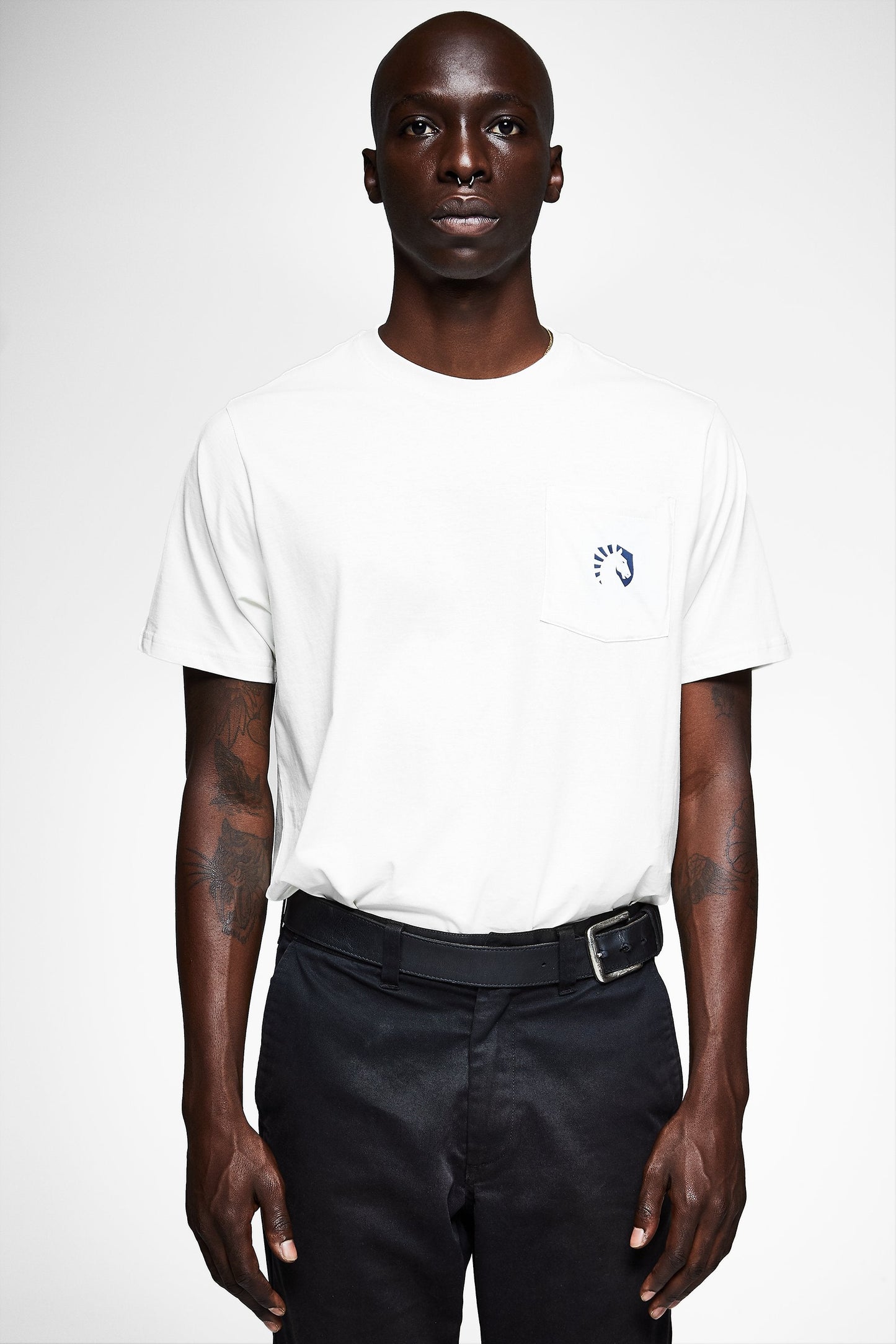 LIQUID HERITAGE SHORT SLEEVE POCKET TEE - Team Liquid