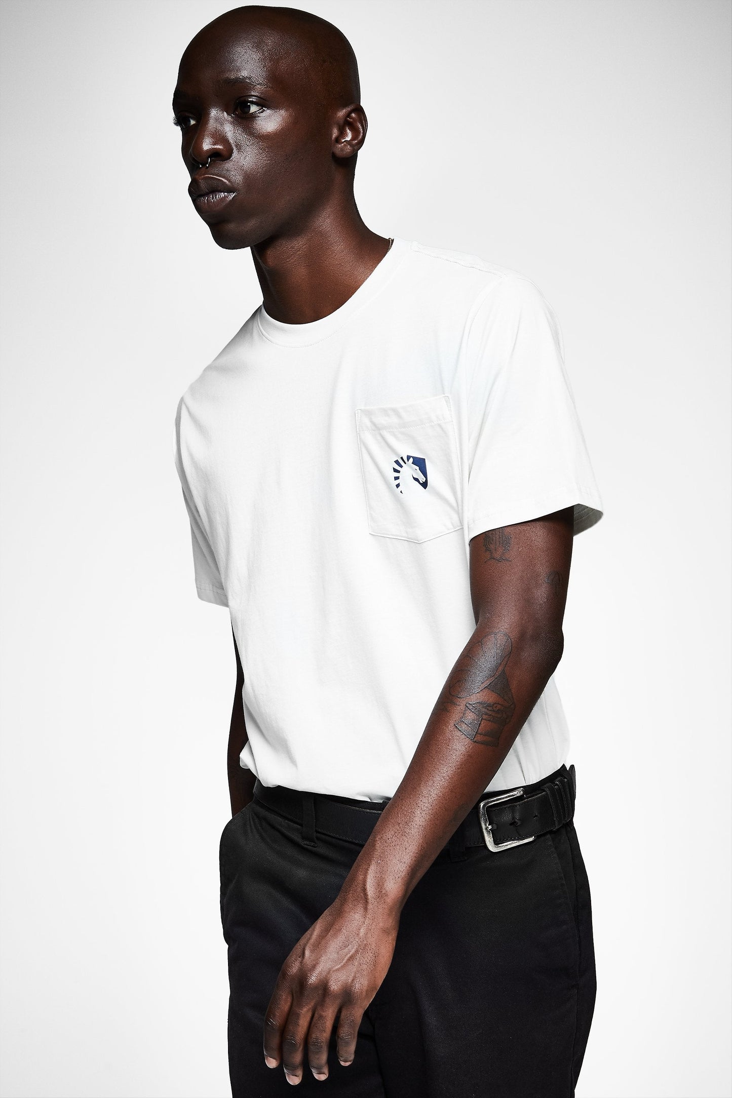 LIQUID HERITAGE SHORT SLEEVE POCKET TEE - Team Liquid