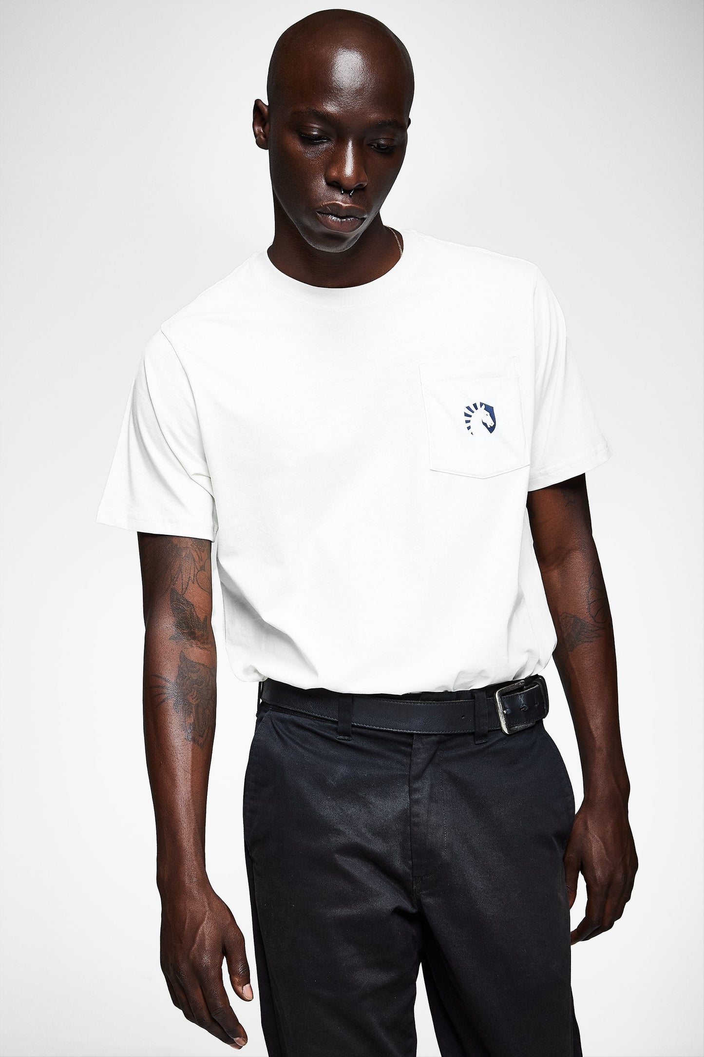 LIQUID HERITAGE SHORT SLEEVE POCKET TEE - Team Liquid