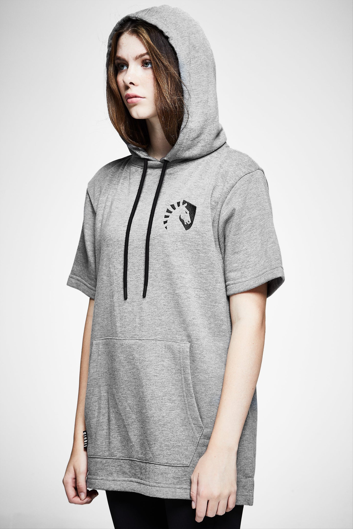 LIQUID HERITAGE SHORT SLEEVE HOODIE - Team Liquid