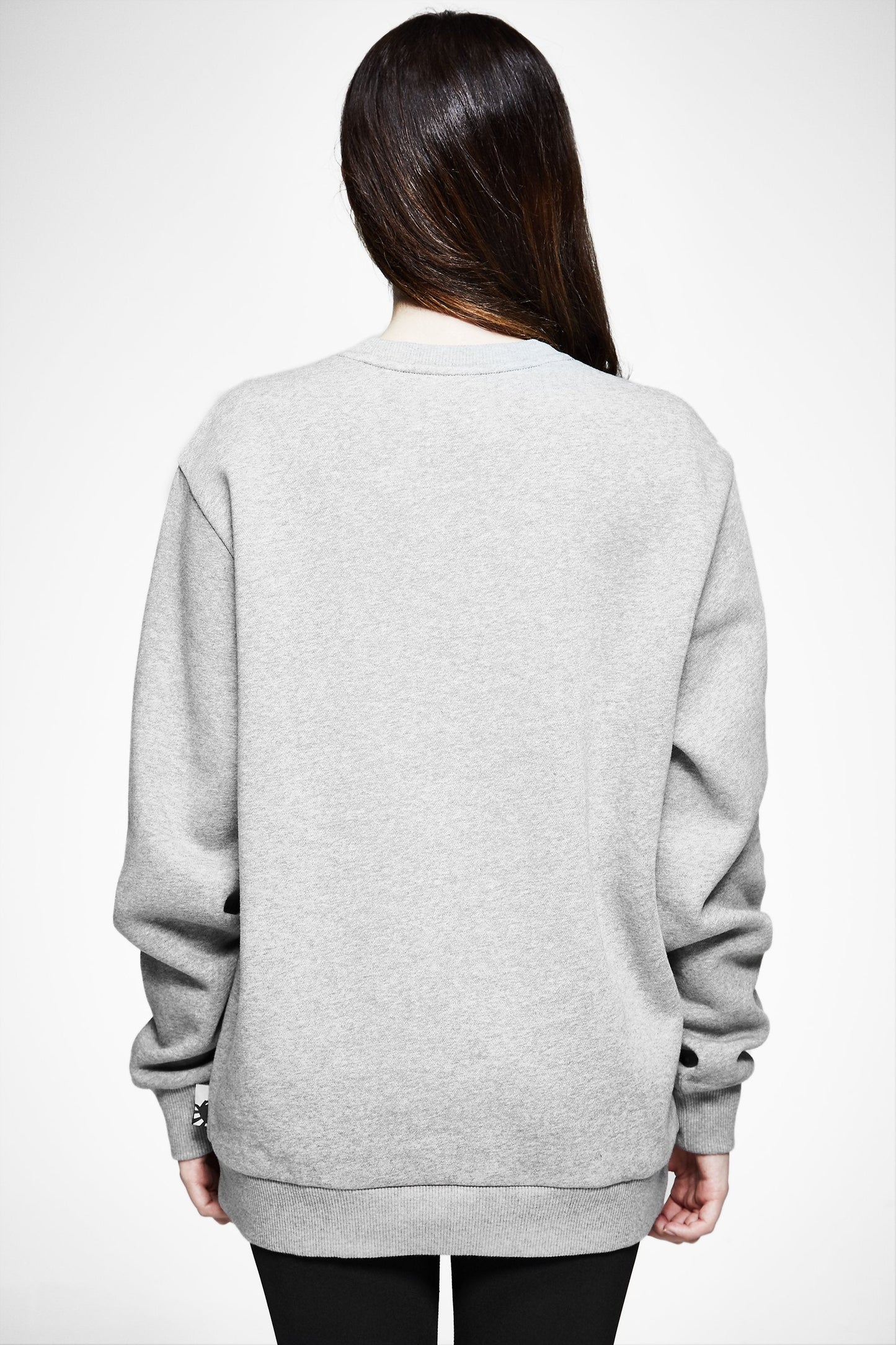 LIQUID CITY CREWNECK SWEATSHIRT - GREY HEATHER - Team Liquid
