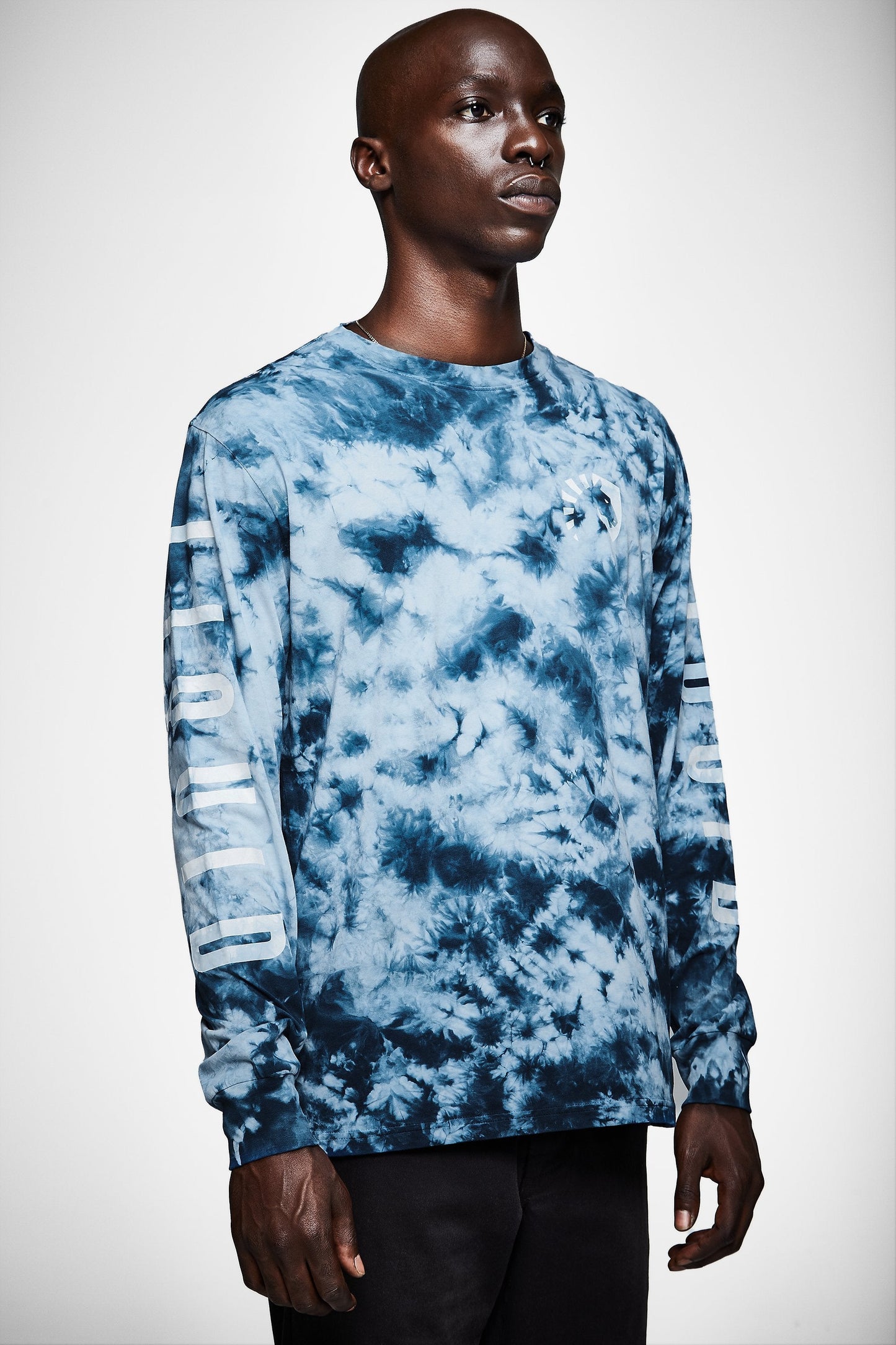 LIQUID HERITAGE LONG SLEEVE TEE BLUE CRYSTAL WASH - Team Liquid
