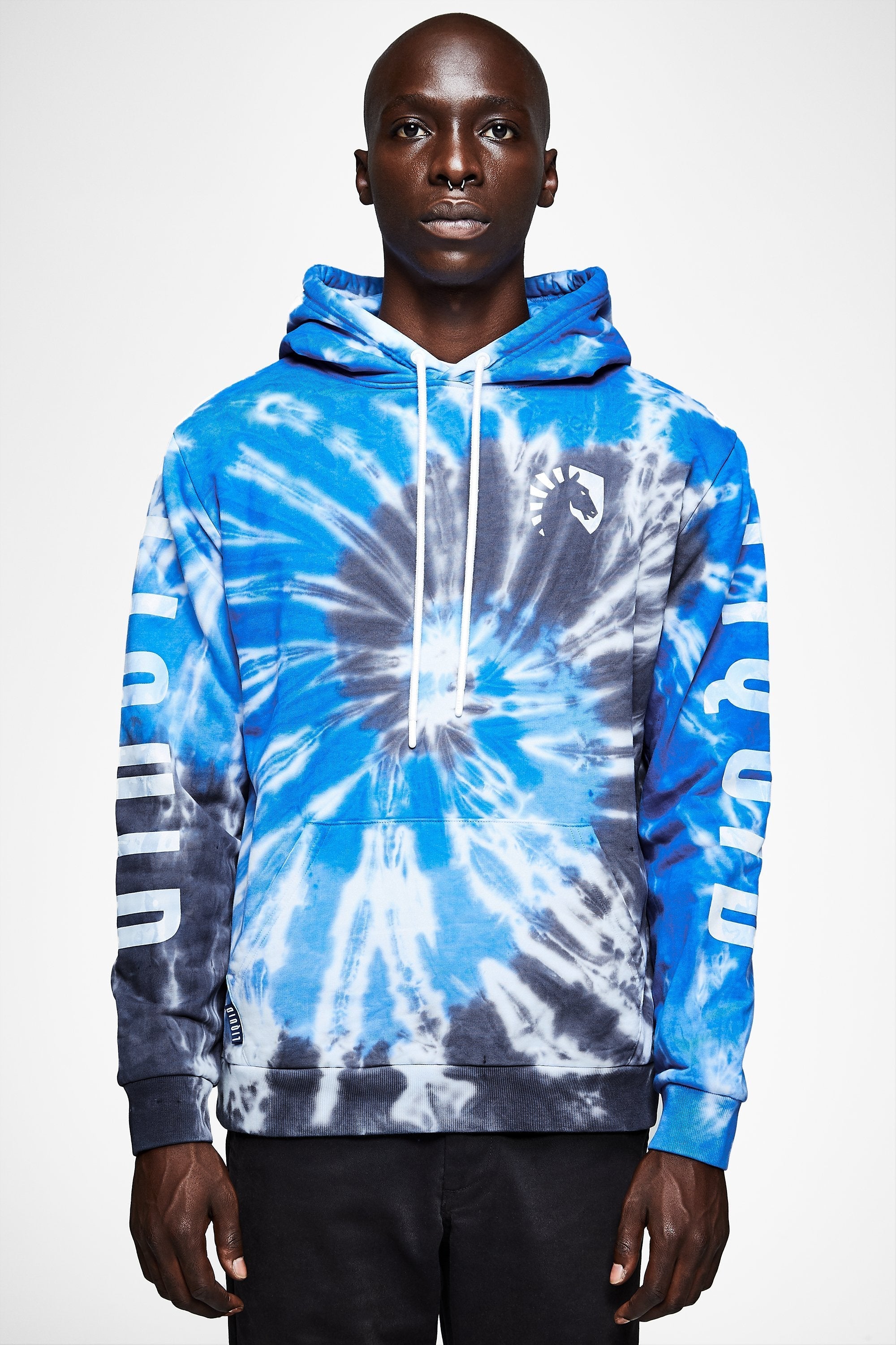 Heritage spiral tie dye pullover hoodie Team Liquid Store