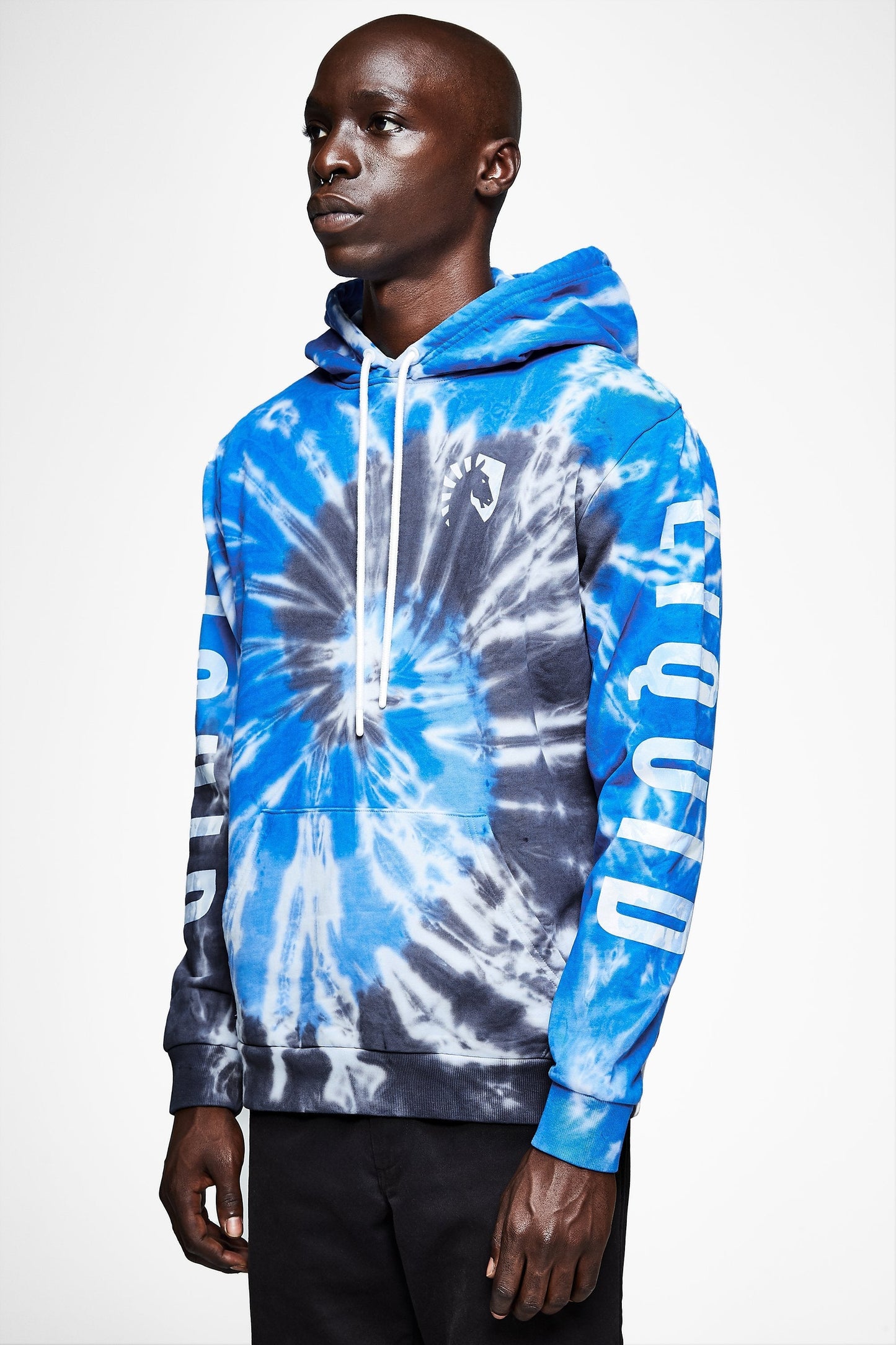 LIQUID HERITAGE SPIRAL TIE DYE PULLOVER HOODIE - Team Liquid