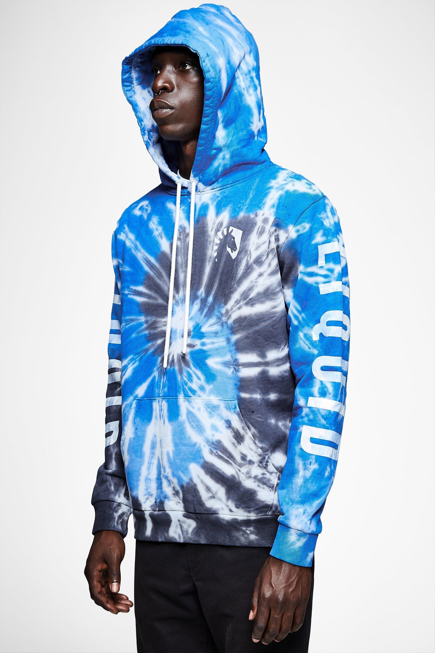 LIQUID HERITAGE SPIRAL TIE DYE PULLOVER HOODIE - Team Liquid