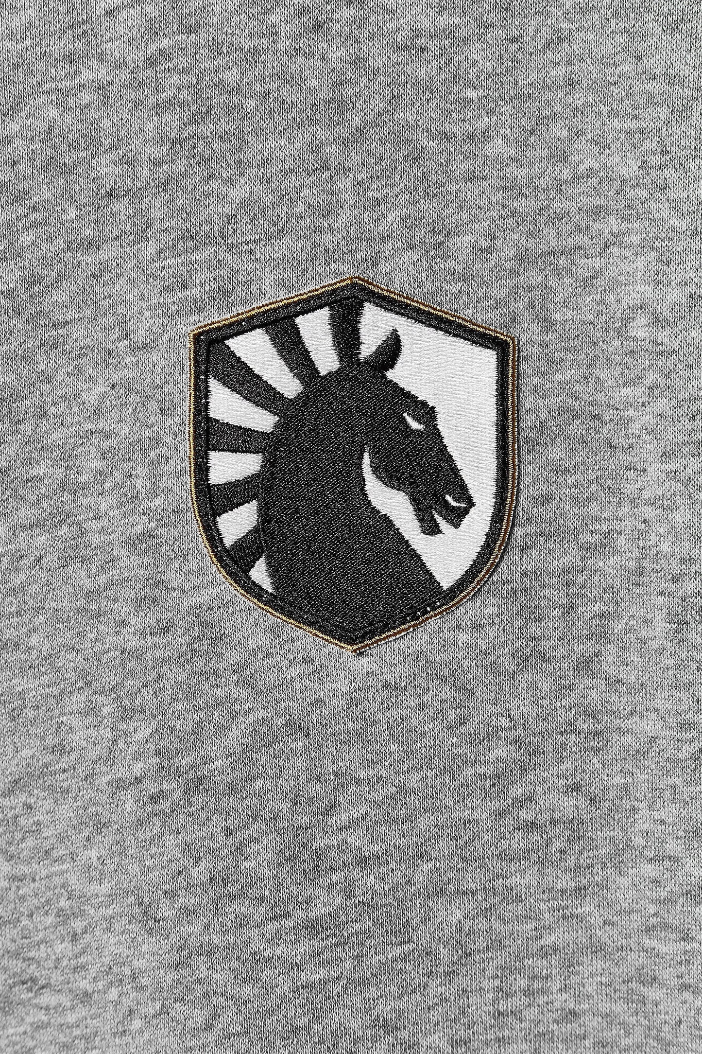 LIQUID CITY CREWNECK SWEATSHIRT - GREY HEATHER - Team Liquid