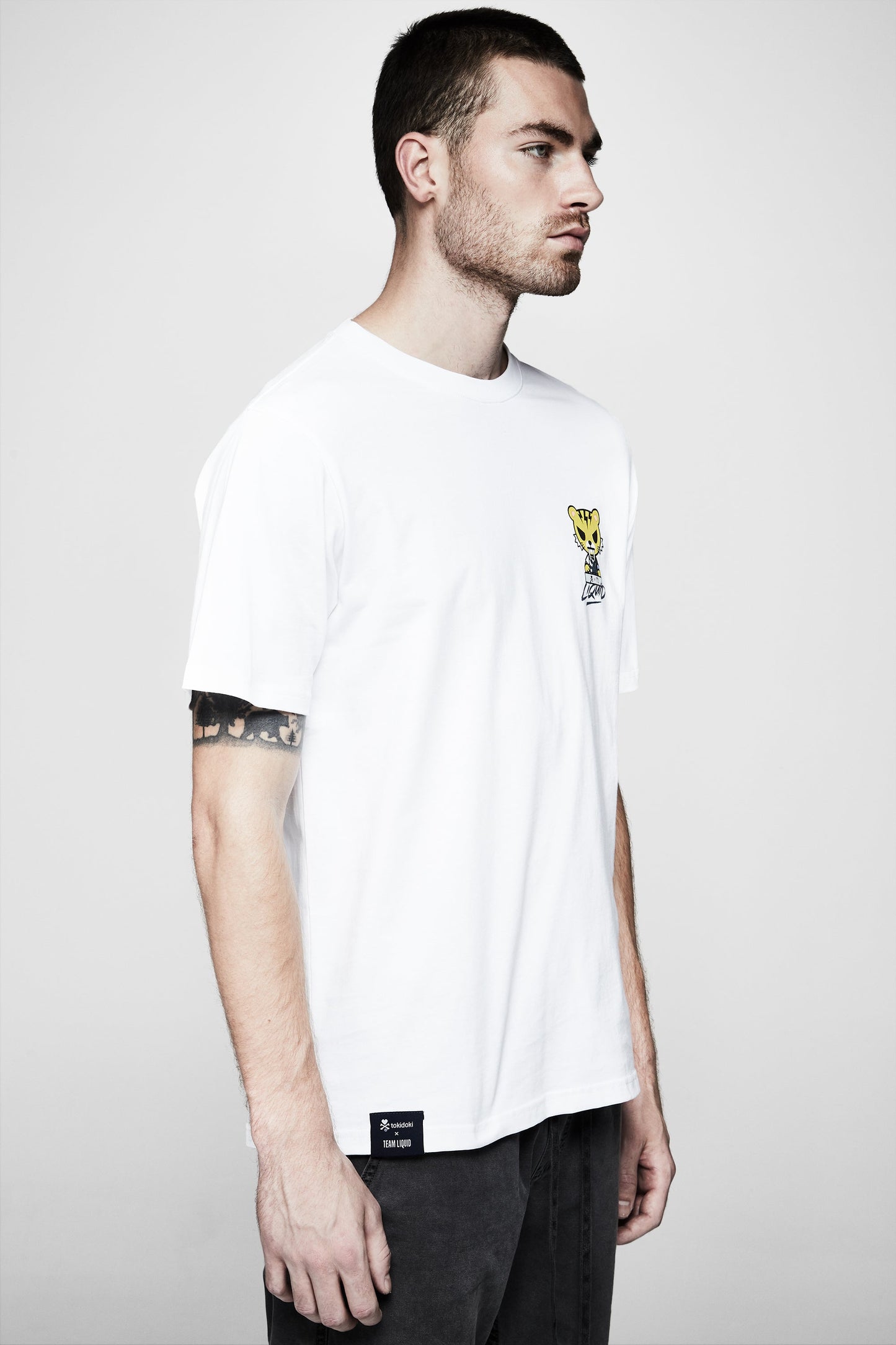 TOKIDOKI x LIQUID LET'S GO LIQUID TIGER SHORT SLEEVE TEE - Team Liquid