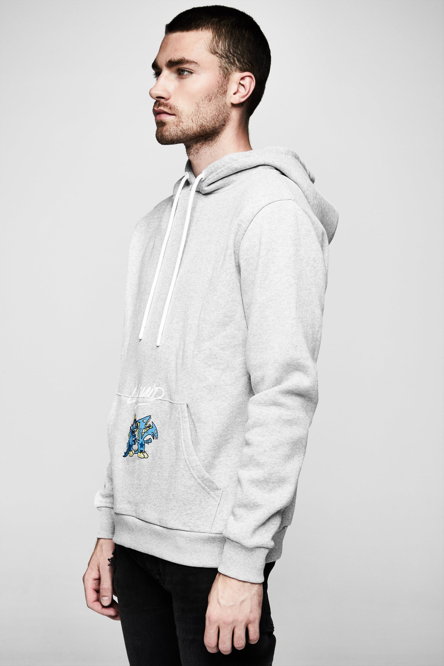 TOKIDOKI x LIQUID DRAGON GAMERS SWEATSHIRT - GREY HEATHER - Team Liquid