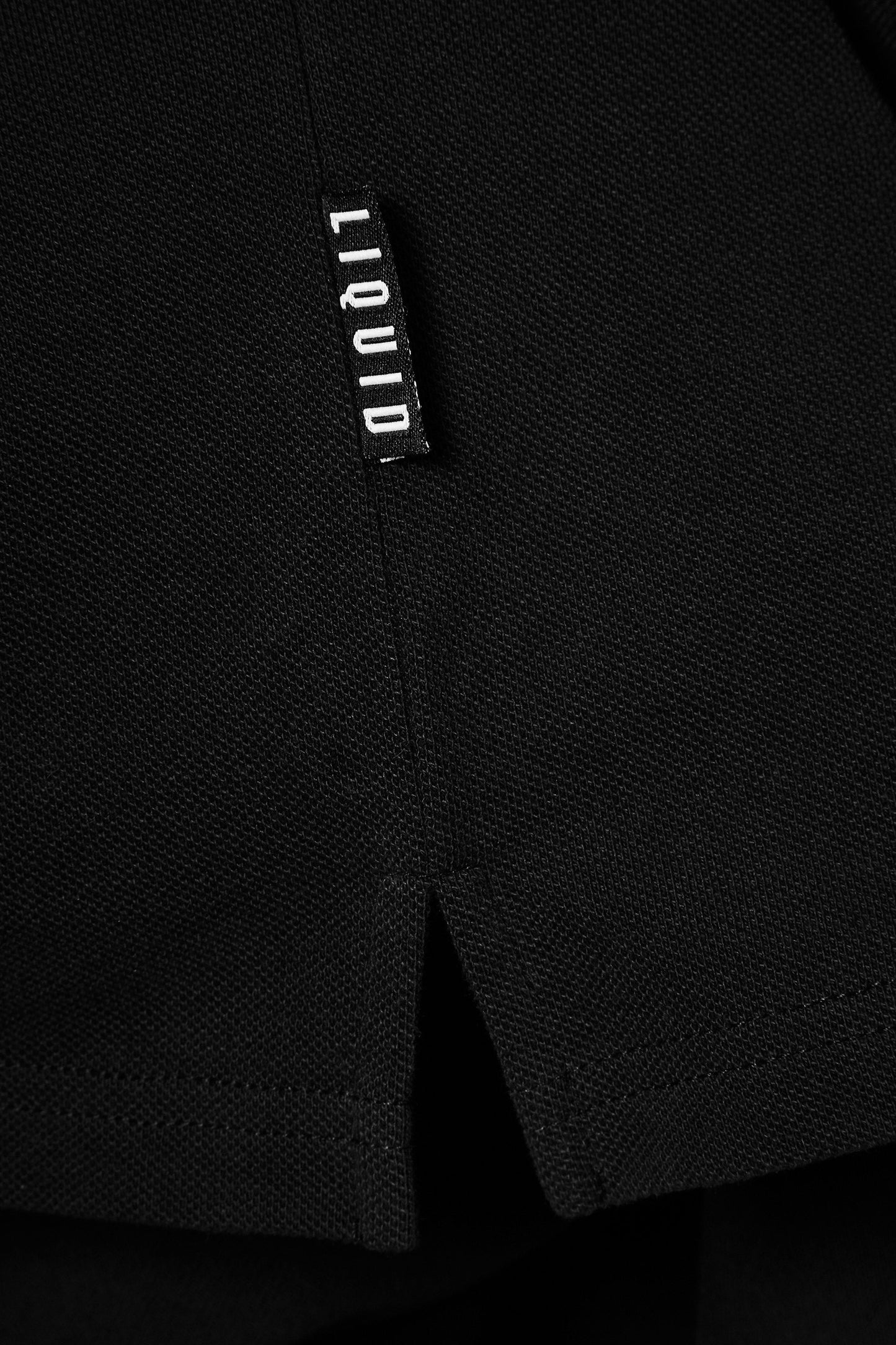 LIQUID HERITAGE SHORT SLEEVE POLO - BLACK - Team Liquid