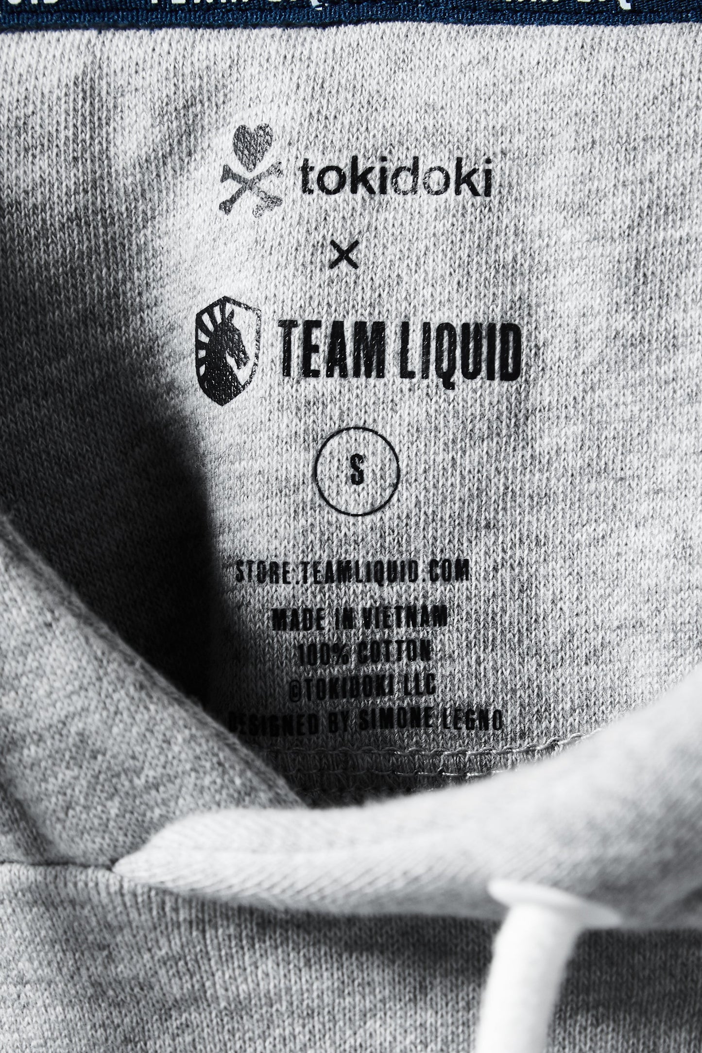 TOKIDOKI x LIQUID DRAGON GAMERS SWEATSHIRT - GREY HEATHER - Team Liquid