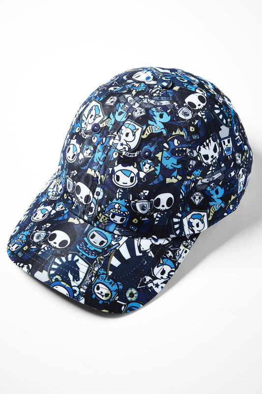 TOKIDOKI x LIQUID PATTERN DAD CAP