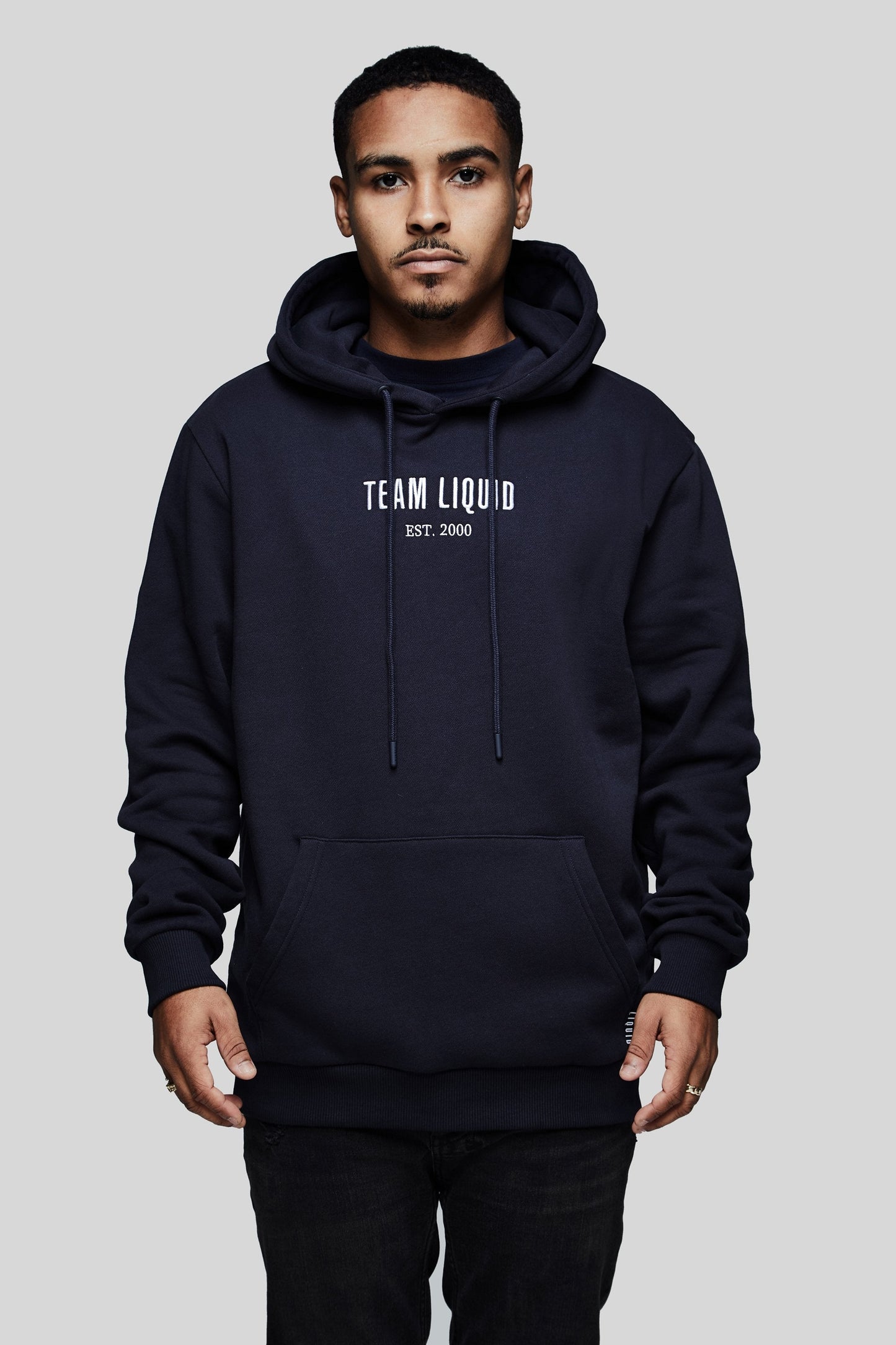 TEAM LIQUID ESTABLISHED HOODIE - NAVY - Team Liquid