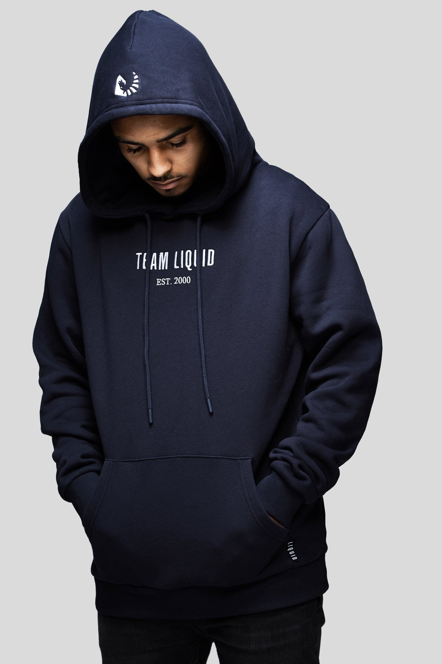 TEAM LIQUID ESTABLISHED HOODIE - NAVY - Team Liquid