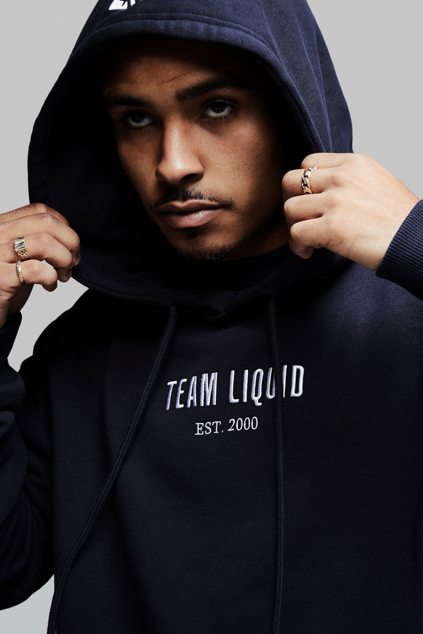 TEAM LIQUID ESTABLISHED HOODIE - NAVY - Team Liquid